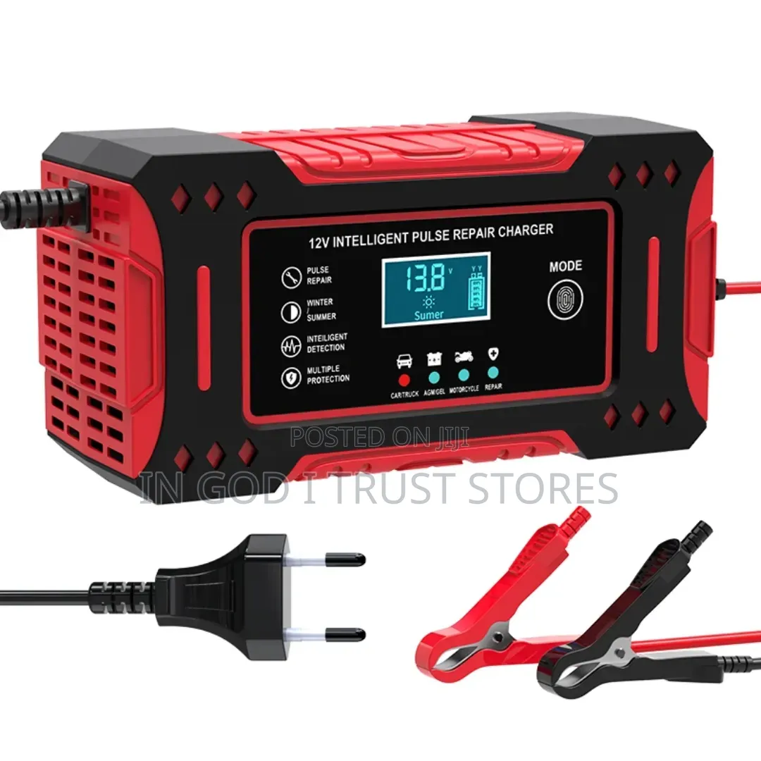 12v 10a/24v 5a Car Battery Fast Charger Multifunction