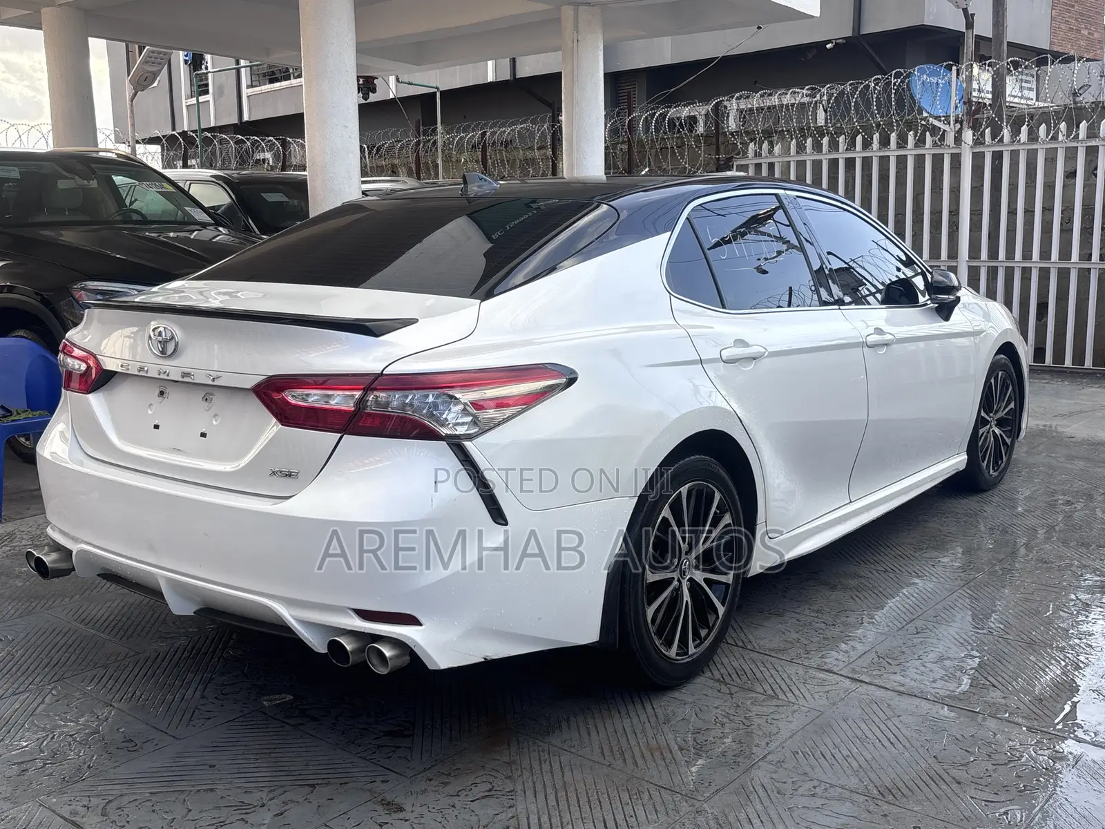 Toyota Camry XSE (2.5L 4cyl 8A) 2019 White