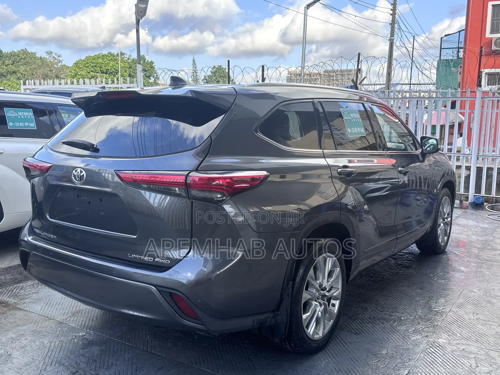 Toyota Highlander Limited 2021 Gray