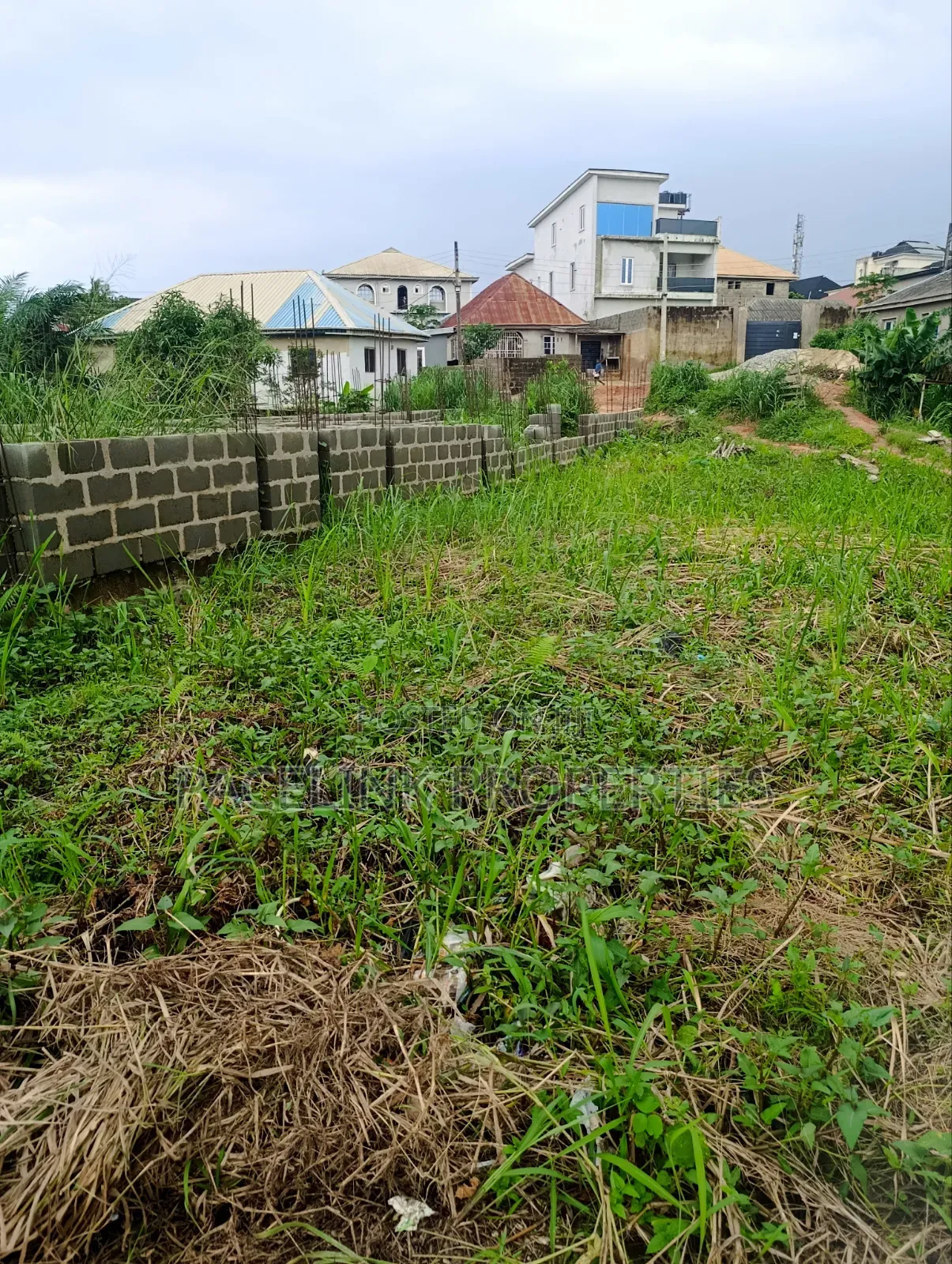 Half Plot of Land in a Very Decent Area at Peace Estate Baruwa Ipaja.