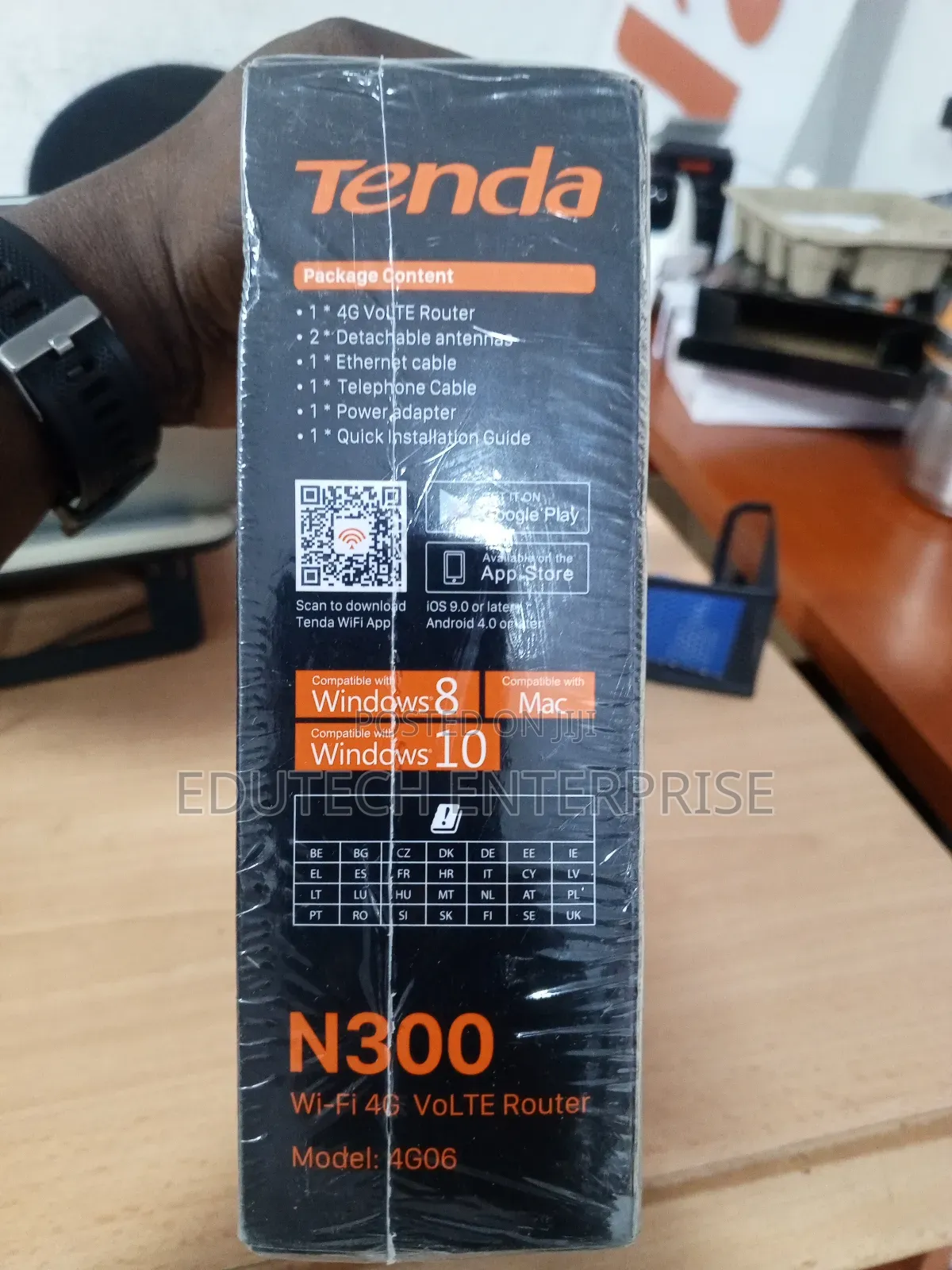 Tenda N300 Wi-Fi 4g Lte Universal Sim Card Router