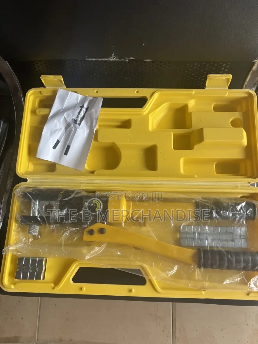 Manual Hydraulic Heavy Duty Crimping Tool Set (Cable Lug)