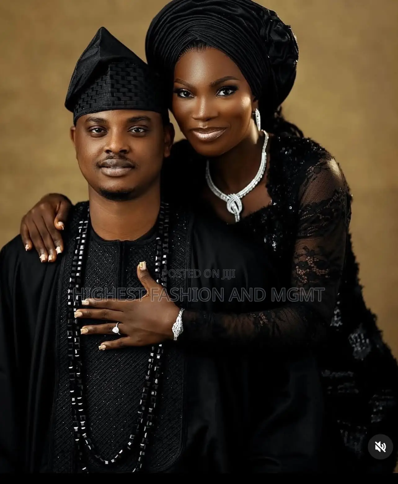Lace-Bodice Iro and Buba Men’S Textured Minimalist Agbada