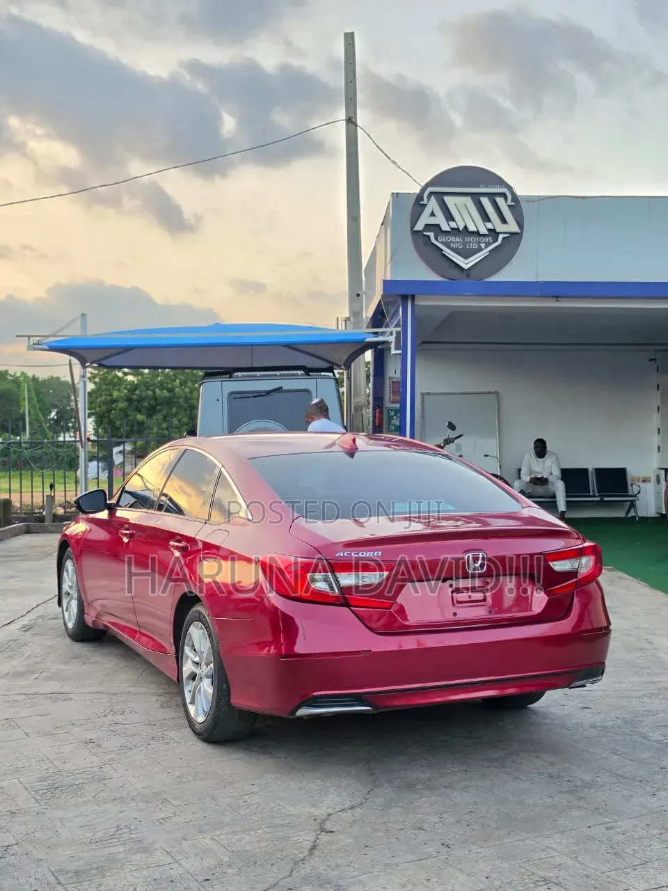 Honda Accord 2018 Red