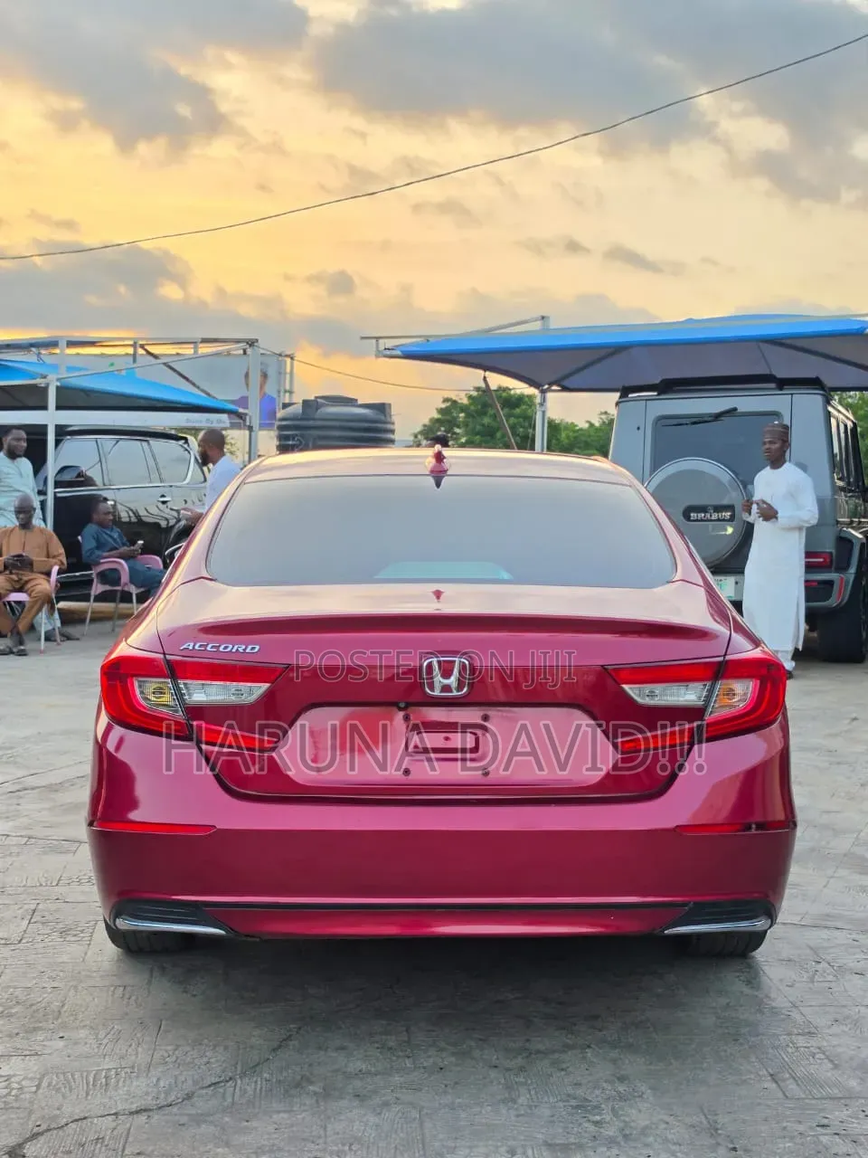 Honda Accord 2018 Red