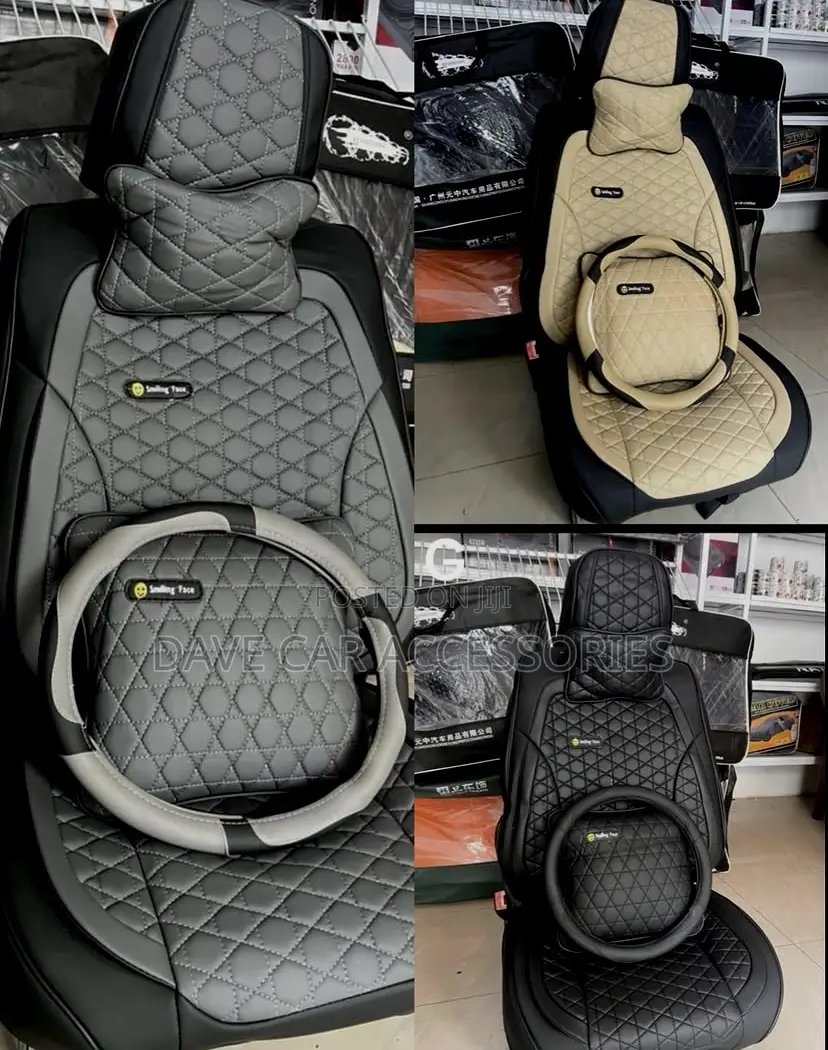 High Quality Leather Seat Cover for All 5 Seat Vehicles