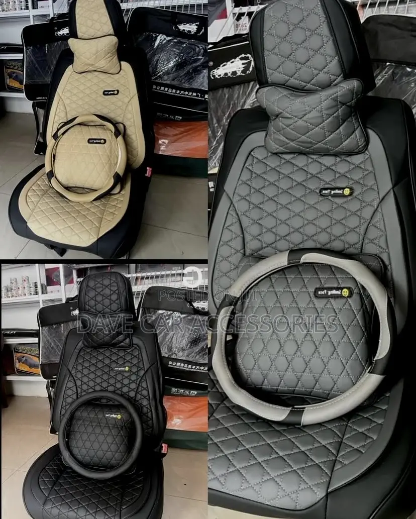 High Quality Leather Seat Cover for All 5 Seat Vehicles
