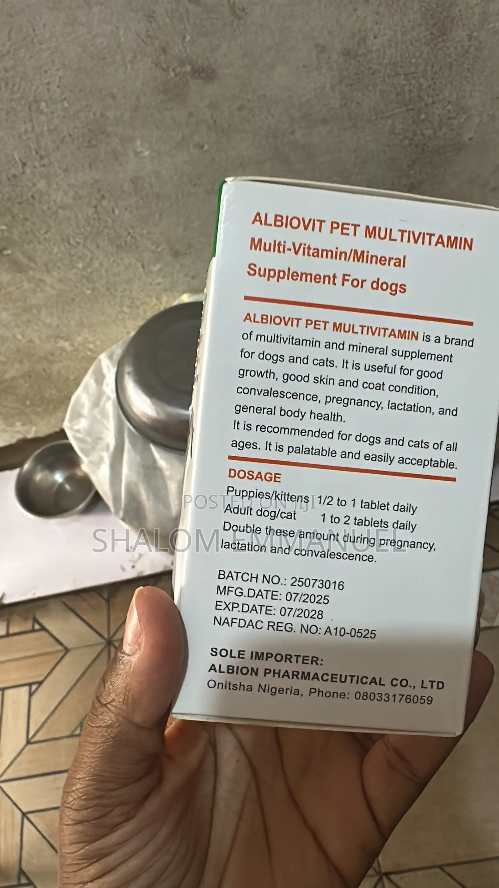 Albiovit Multivitamin for Dogs | Healthy Growth Immunity