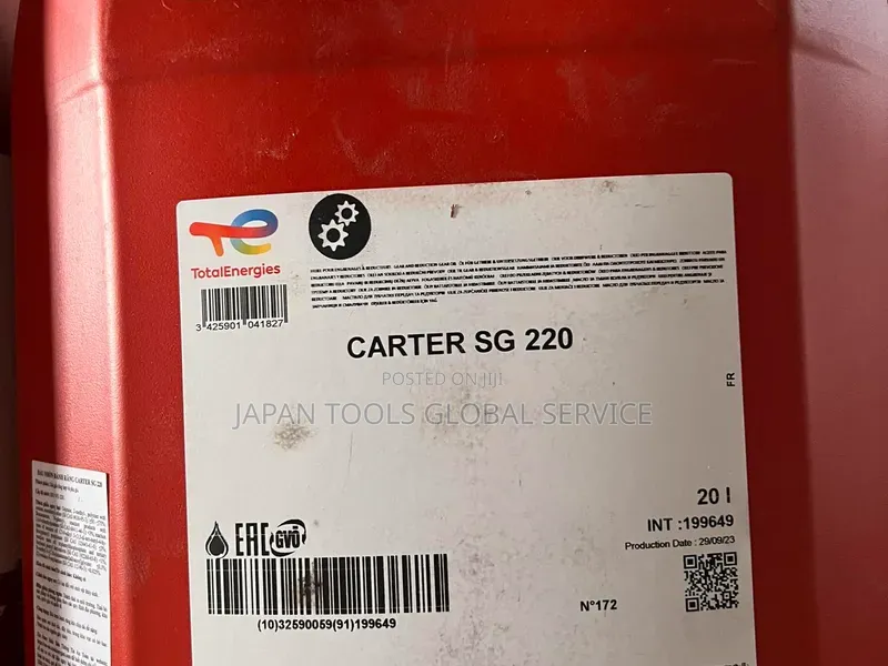 Totalenergies Carter Sg 220 Gear Oil (20litre)