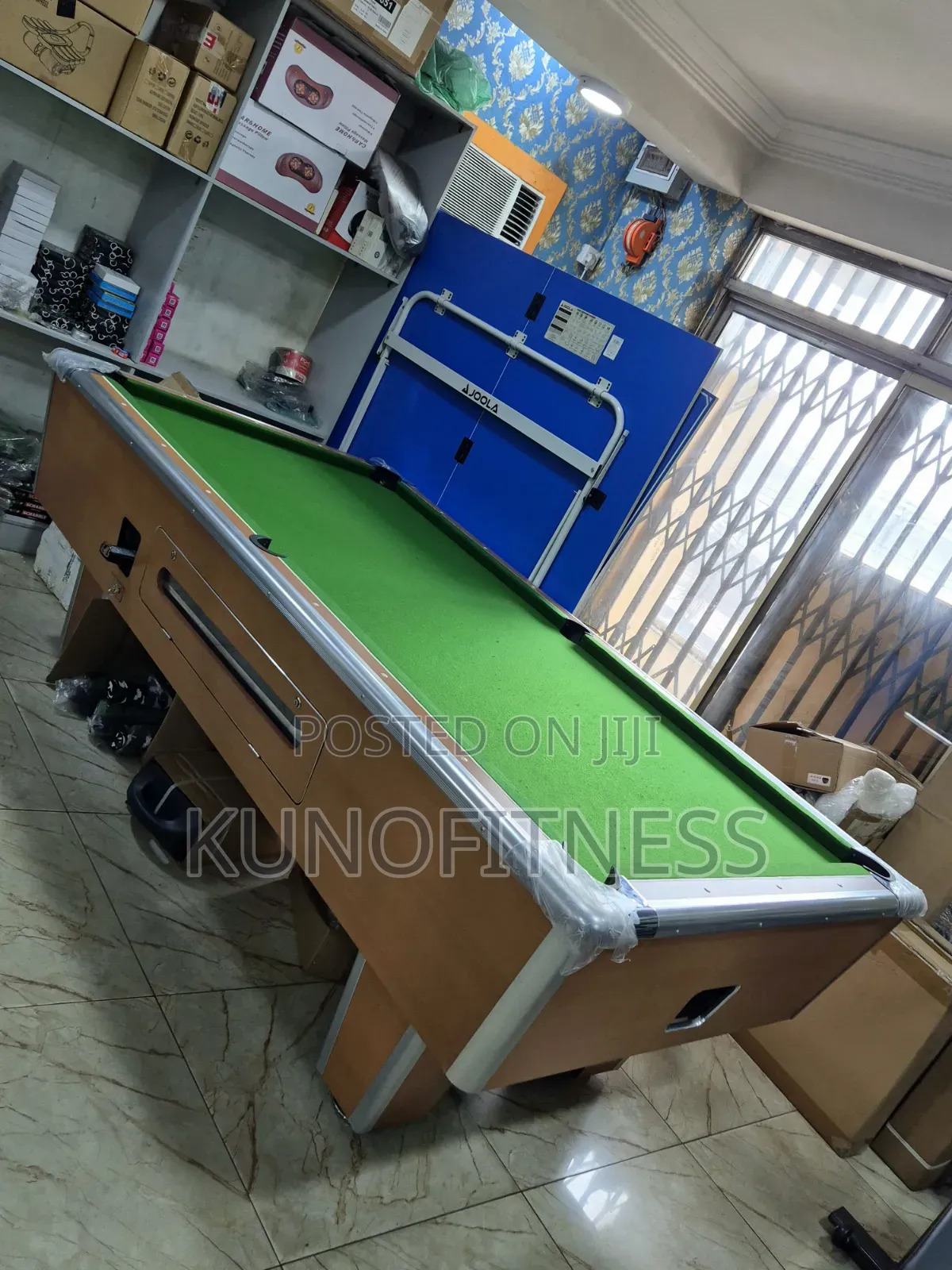Brand New Commercial Coin Operated Snooker Marble Table