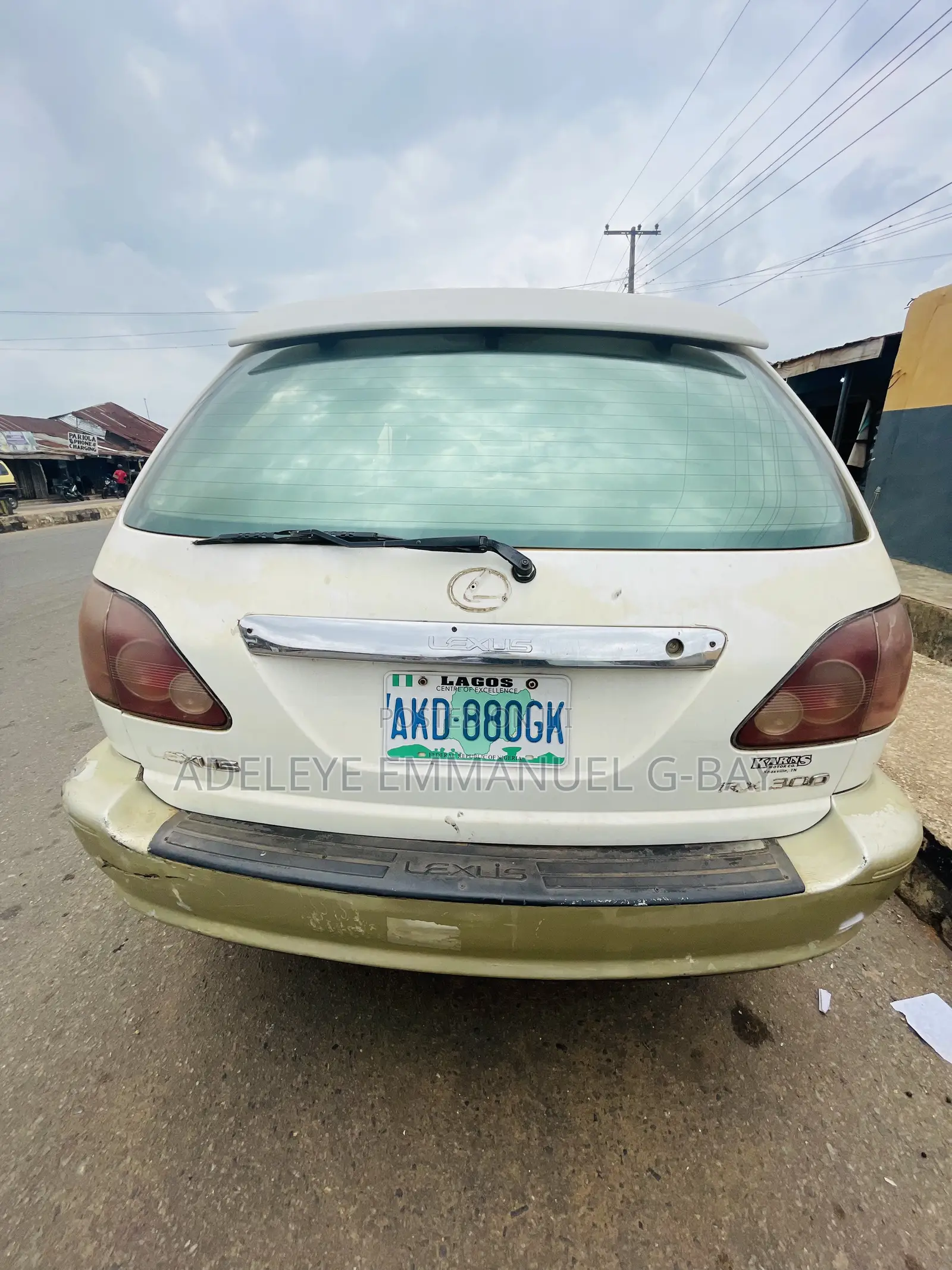 Lexus RX 2002 White