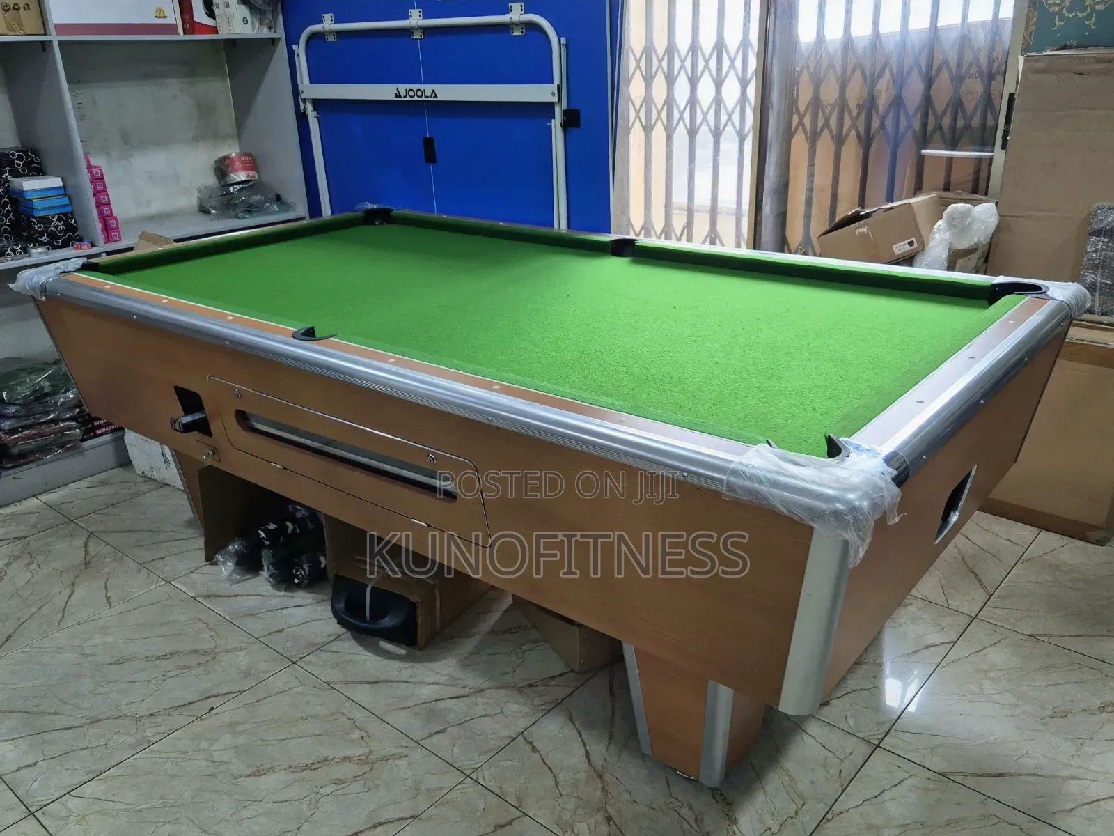 Brand New Commercial Coin Operated Snooker Marble Table