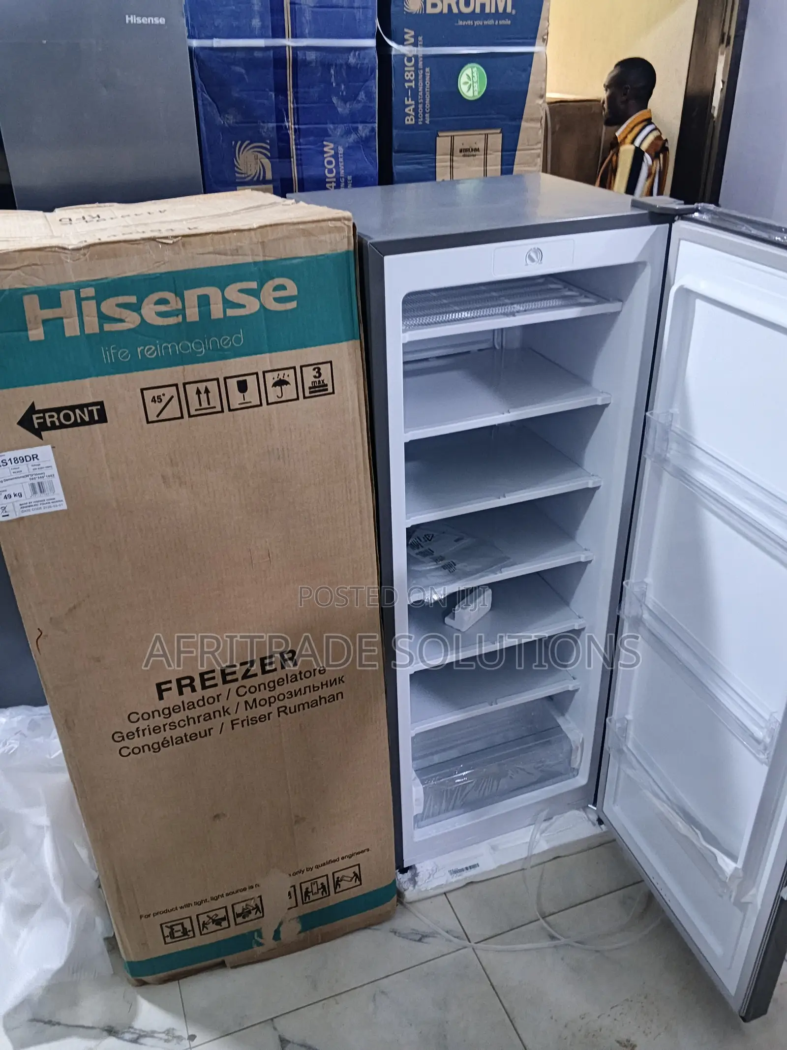 Hisense 190l Vertical Freezer
