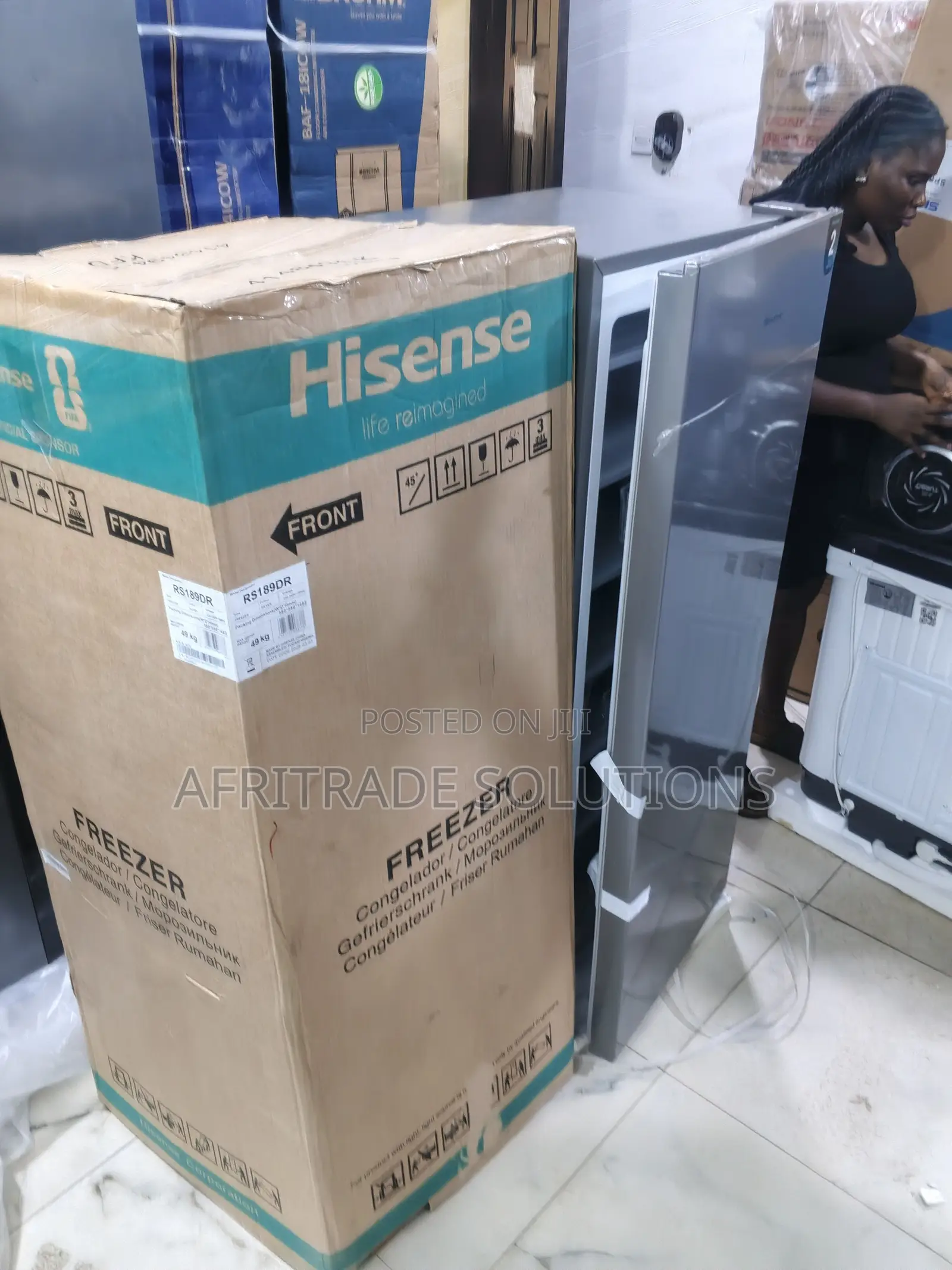 Hisense 190l Vertical Freezer