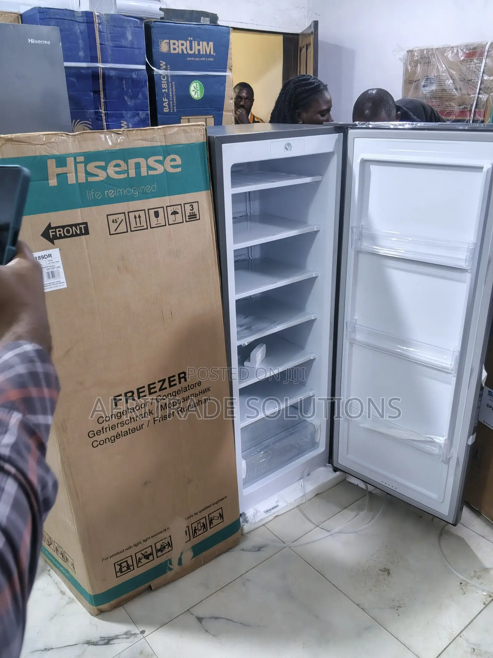 Hisense Upright Freezer 190l Silver