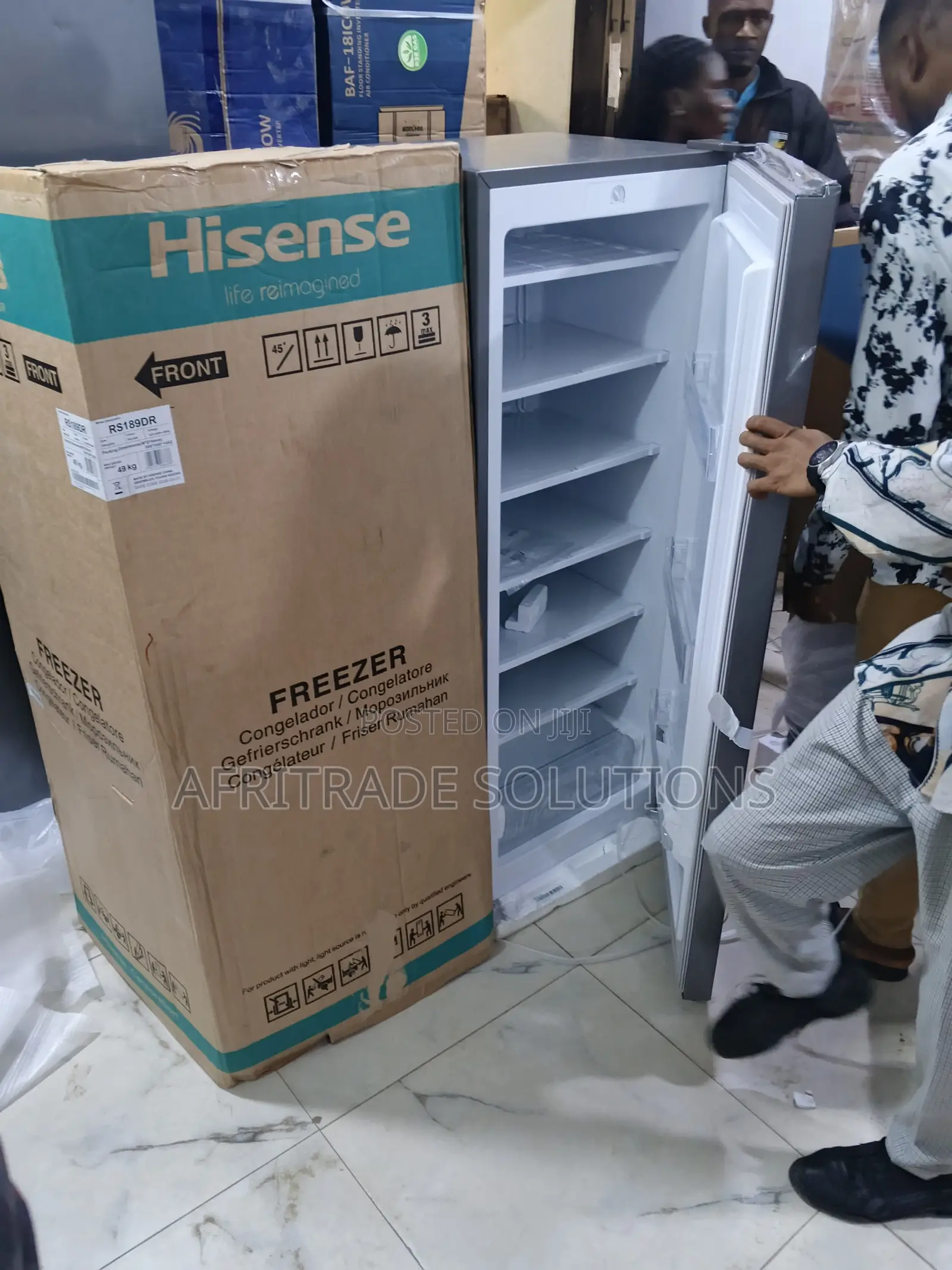 Hisense Standing Freezer FRZ 189dr