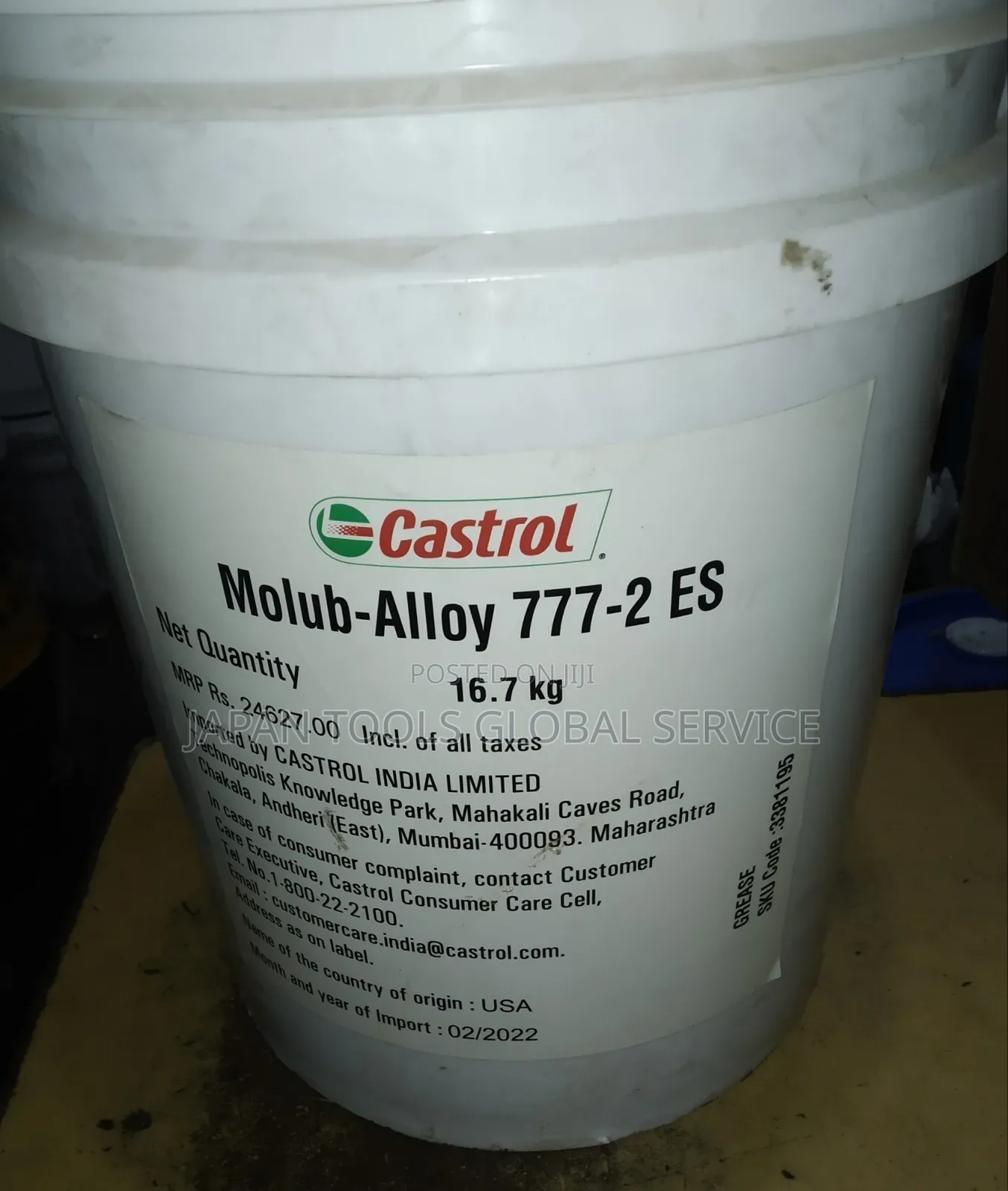 Castrol Molub-Alloy 777-2 Es Grease (16kg)