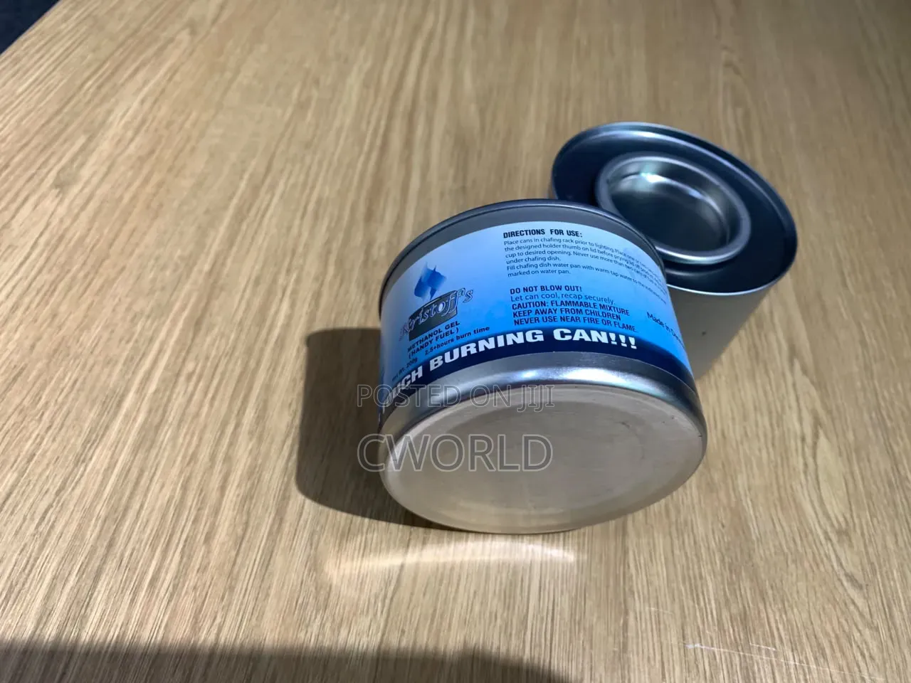 Methanol Gel (Handy Fuel) - 72 Cans