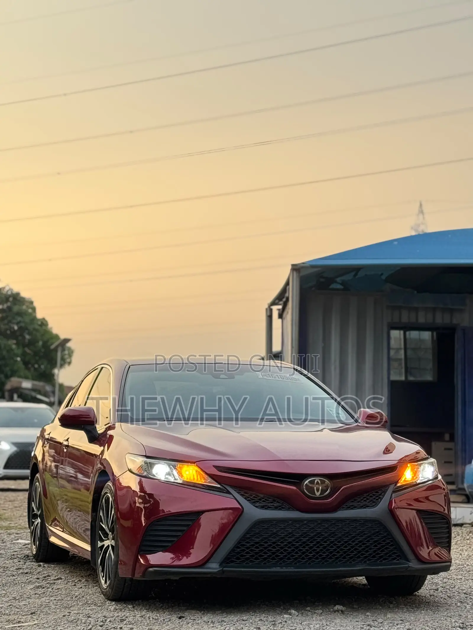 Toyota Camry SE (2.5L 4cyl 8A) 2019 Burgundy