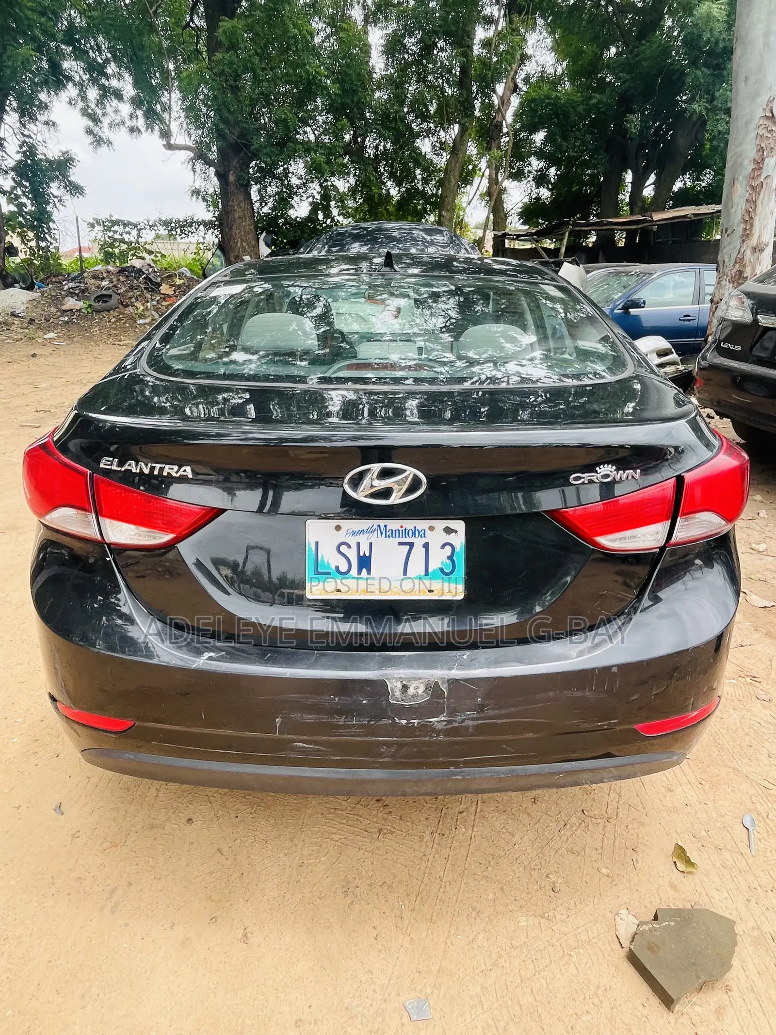 Hyundai Elantra 2017 Black
