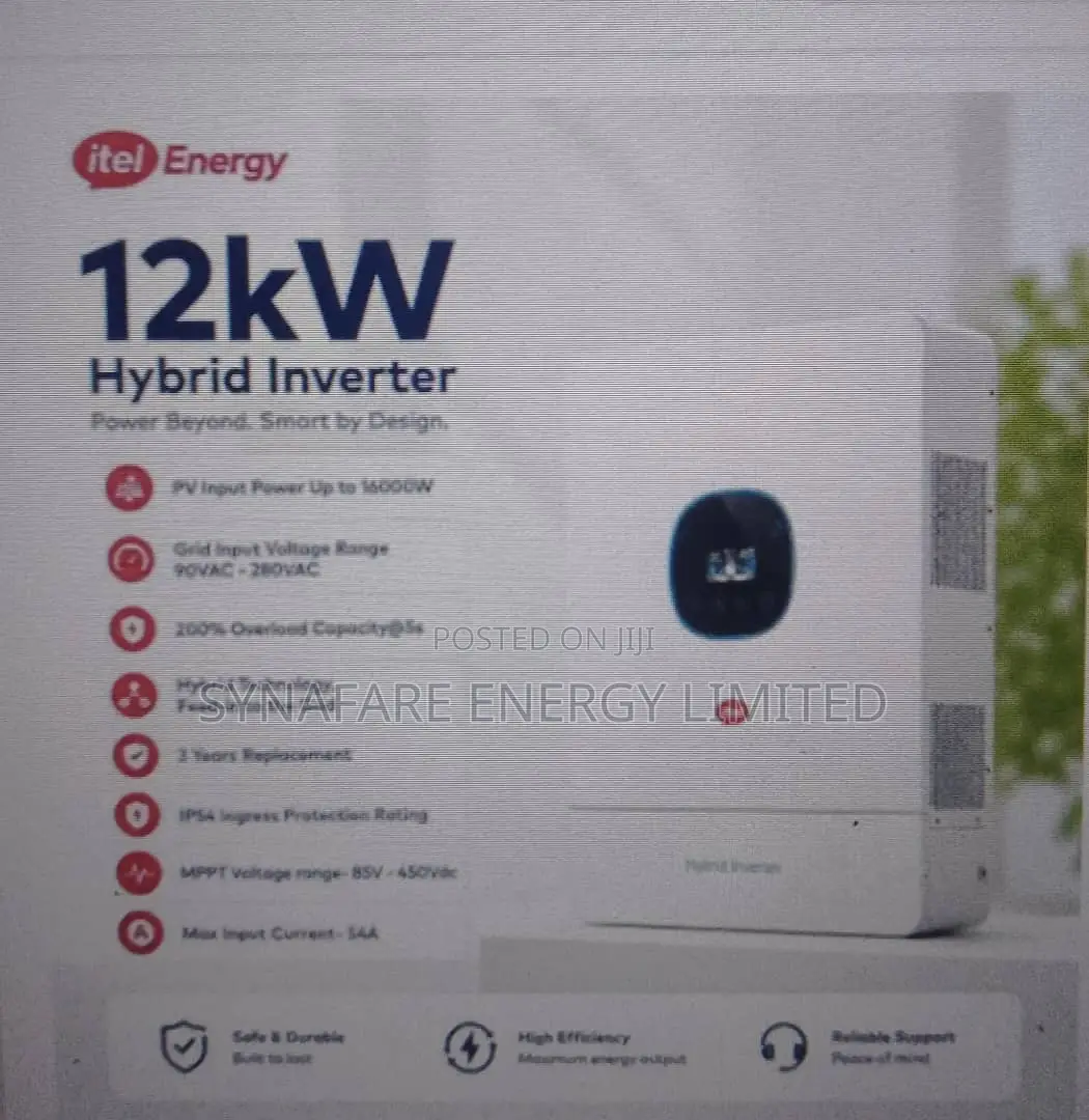 Itel 12kw 48v Hybrid Inverter