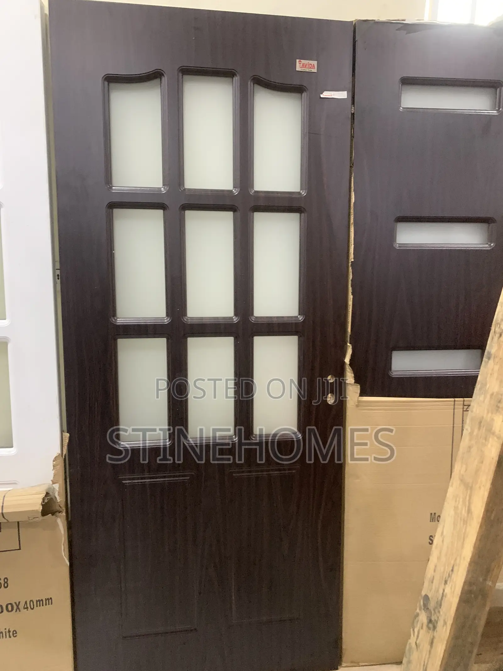 Turkey Wooden Glass Door