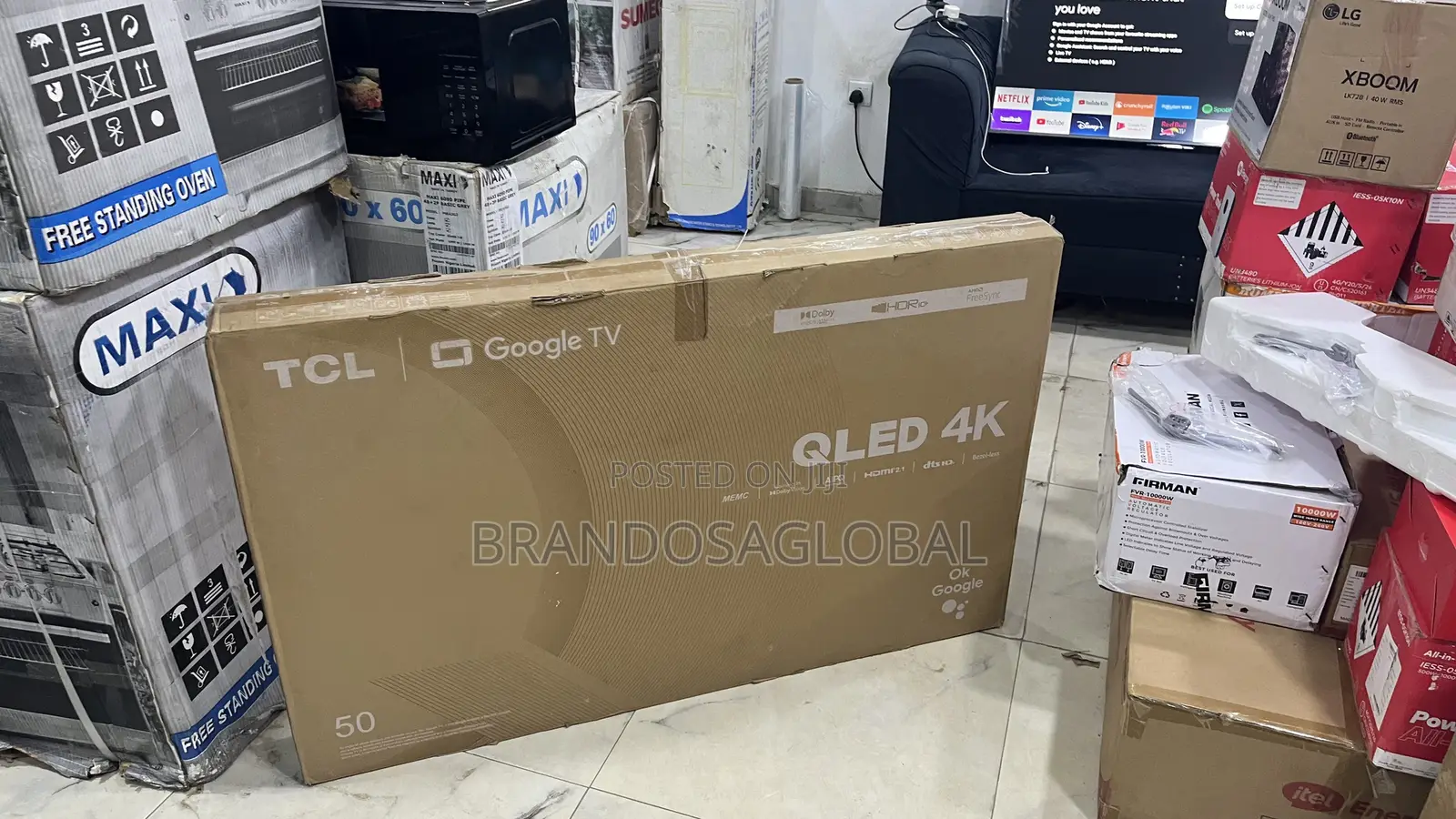 TCL 50 Inch Qled Smart Tv 50c645 – Google Tv Edition
