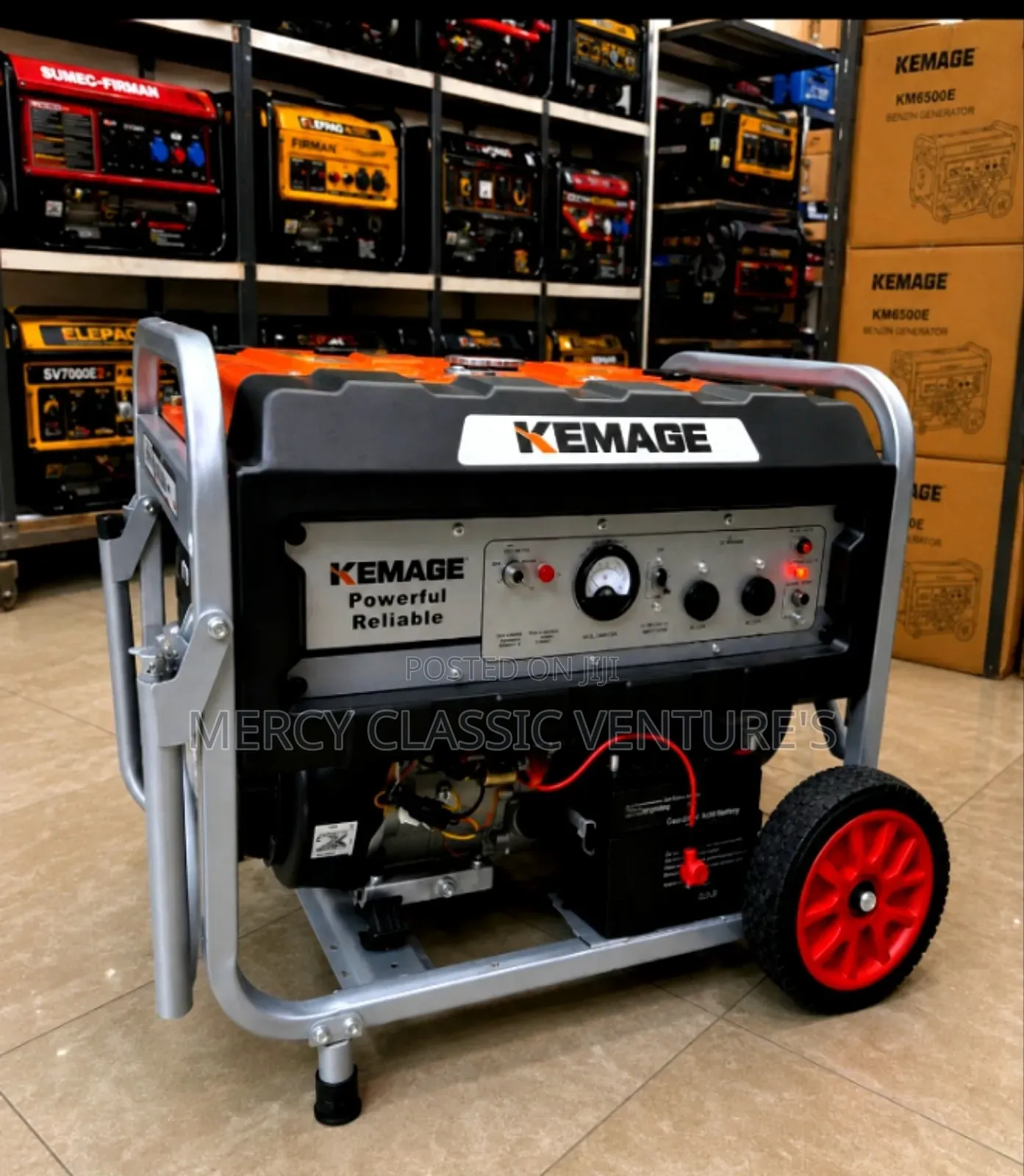 Kemage 10.5kva Remote Control Key Start Generator Fuel Efficient