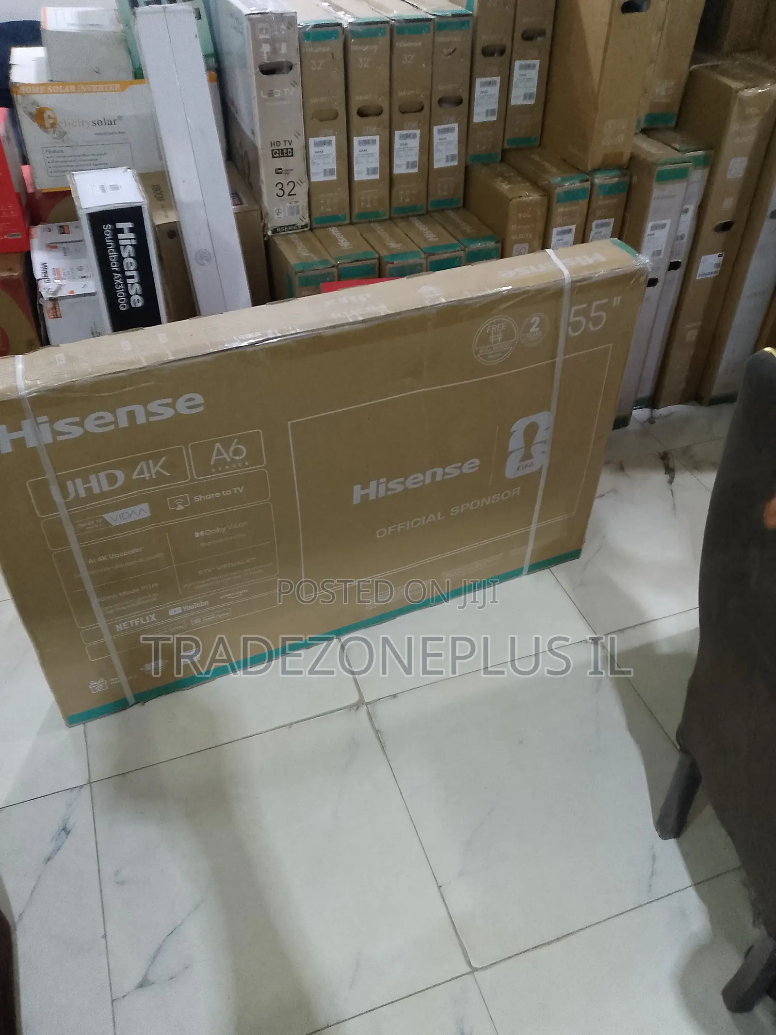 Hisense A6 55" Smart Ultra Hd Tv