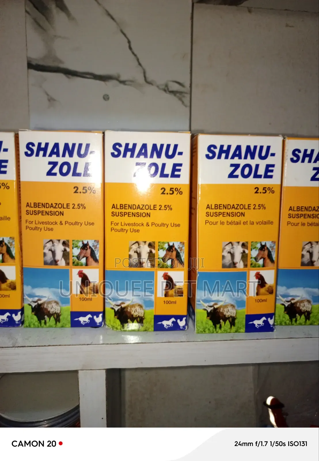 Shanuzole Dog and Cat Deworming Syrup