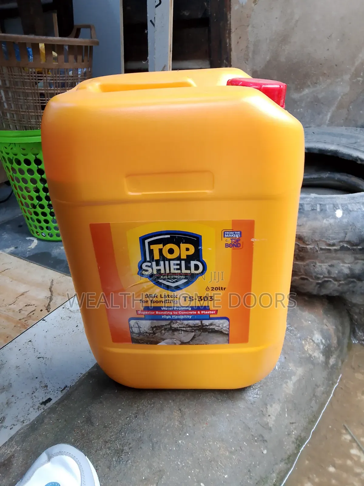 SBR Latex Top Shield Ts 303 Waterproofing and Bonding Agent