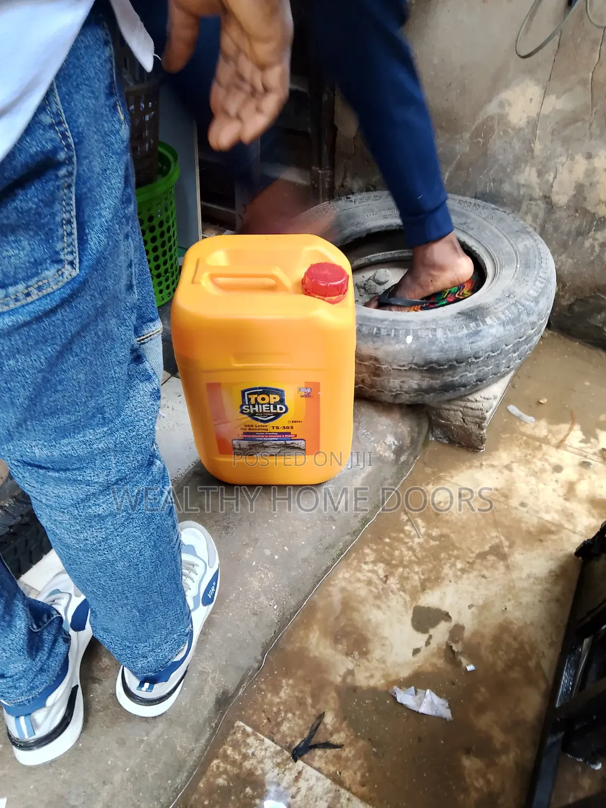 SBR Latex Top Shield Ts 303 Waterproofing and Bonding Agent