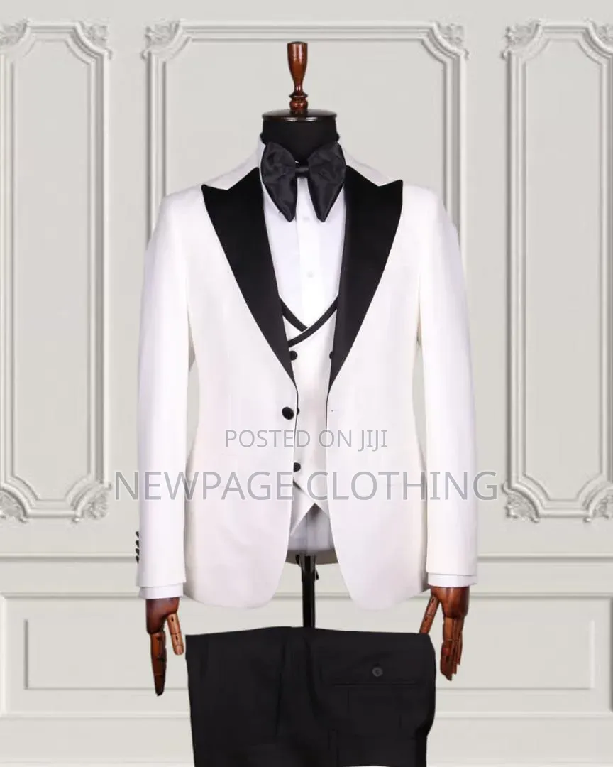 Sophisticated Men's Wedding Suit – Premium Fabric