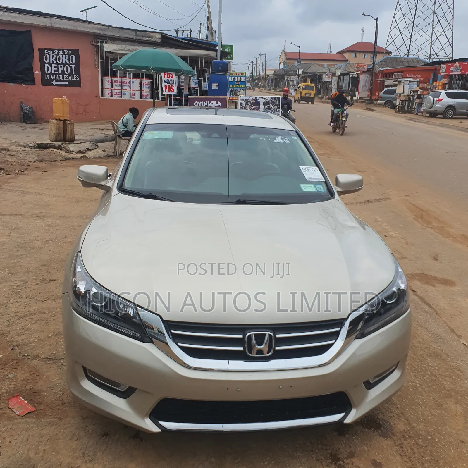Honda Accord 2.2 DTEC Sedan Automatic 2012 Gold