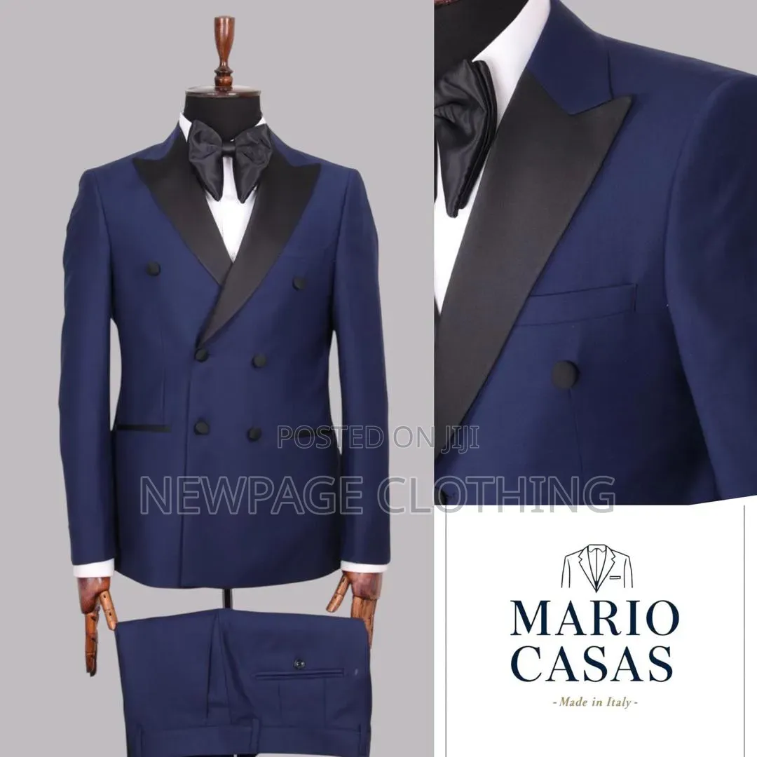 Classic Men's Formal Suit – Luxury Tailored Design
