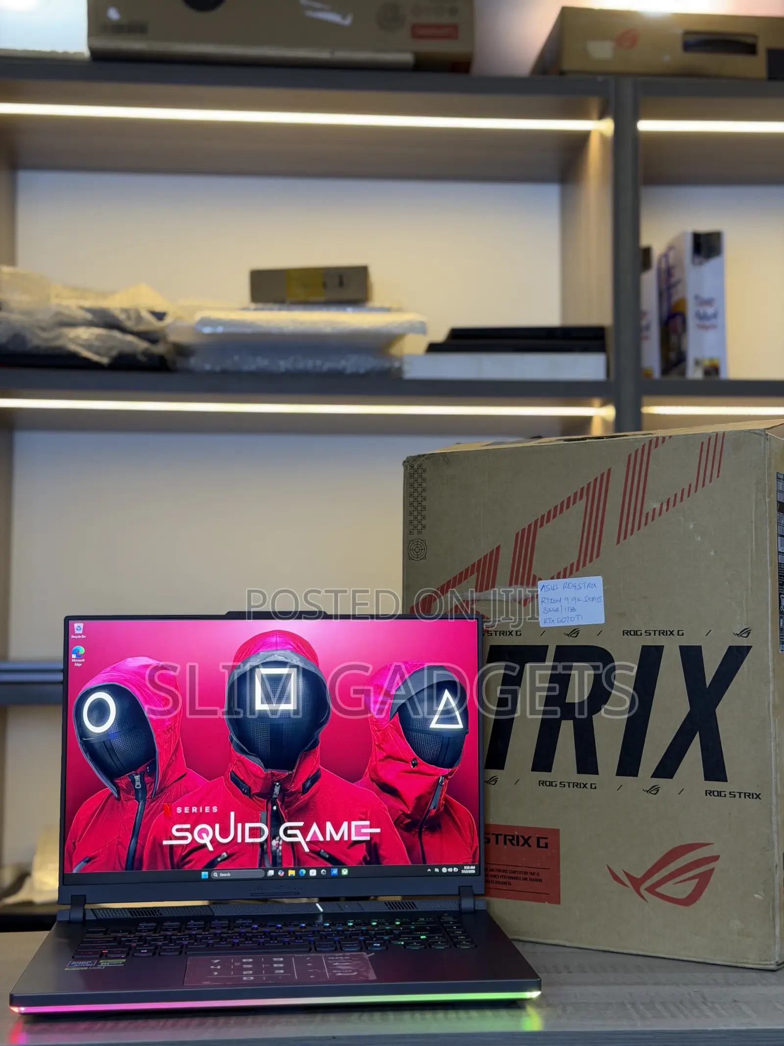 Laptop Asus ROG Strix G16 G614 32GB AMD Ryzen 9 SSD 1T