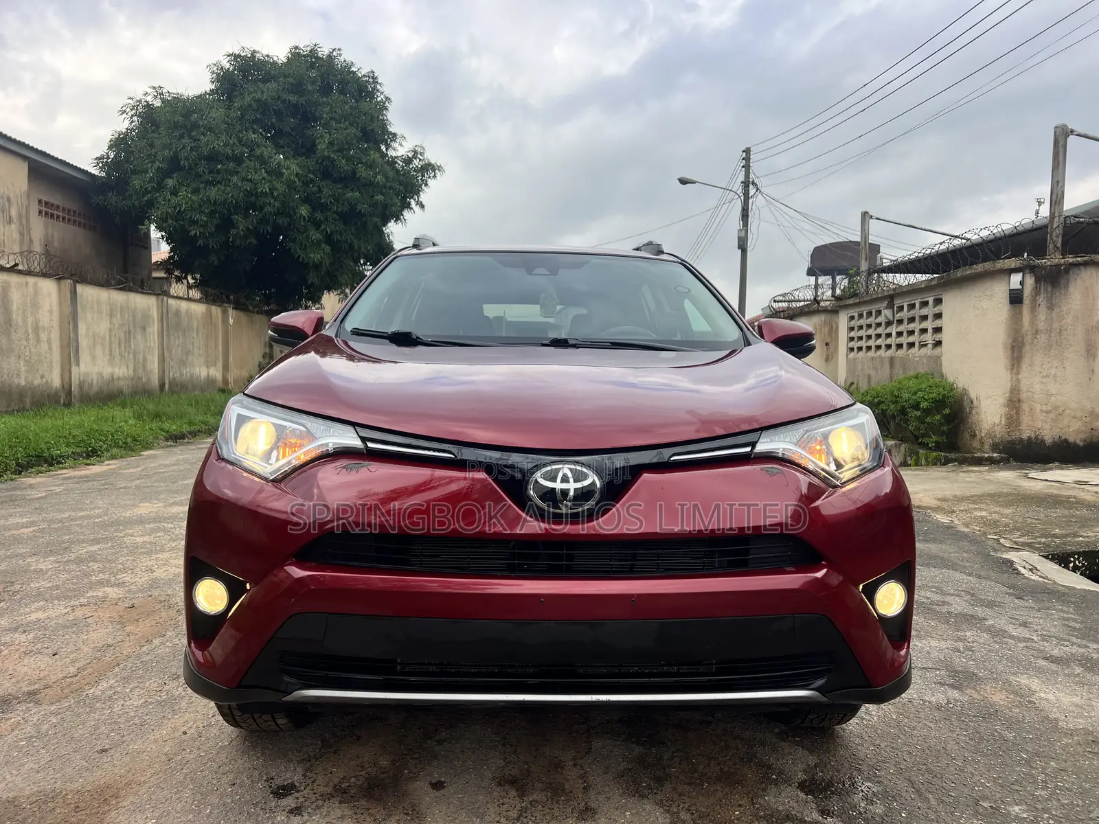 Toyota RAV4 XLE 4dr SUV AWD (2.5L 4cyl 6A) 2018 Burgundy