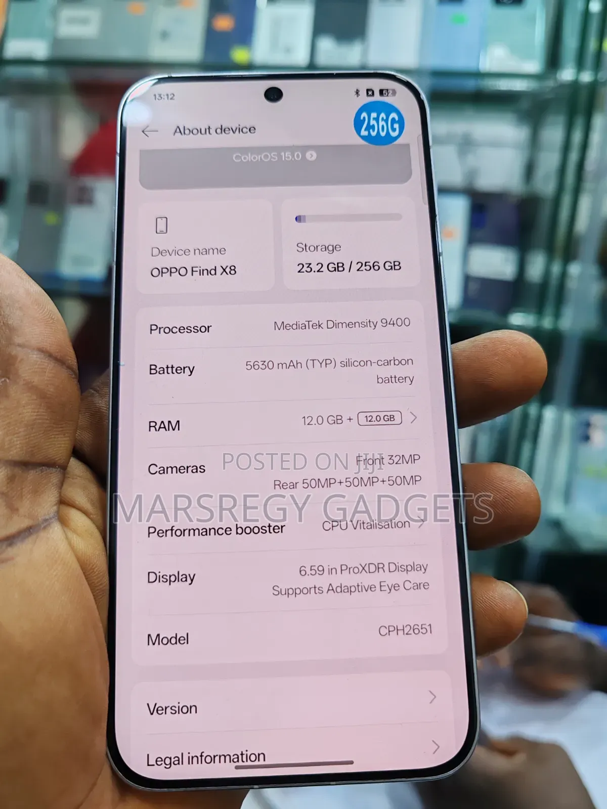 Oppo Find X8 256 GB Silver
