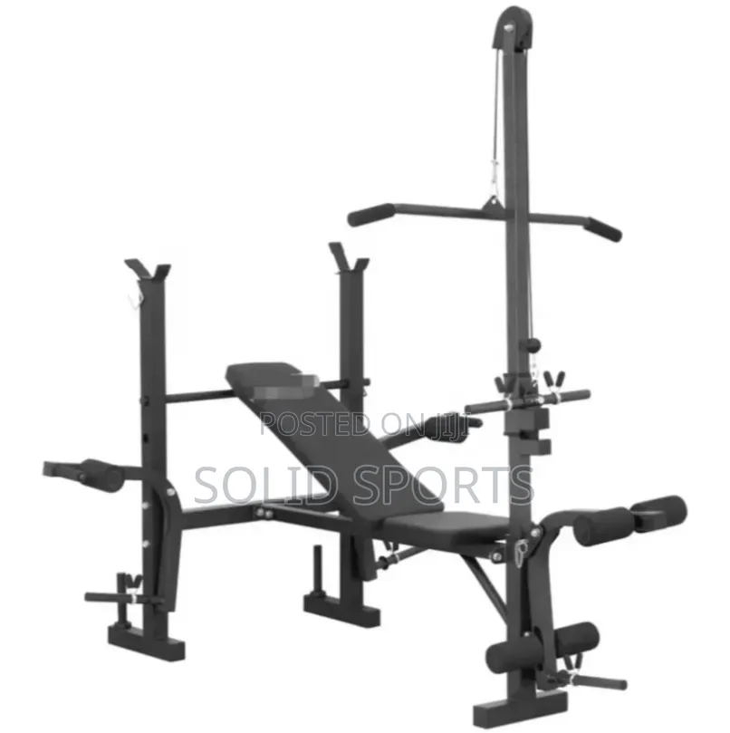 Weight Lifting Bench With Latpull