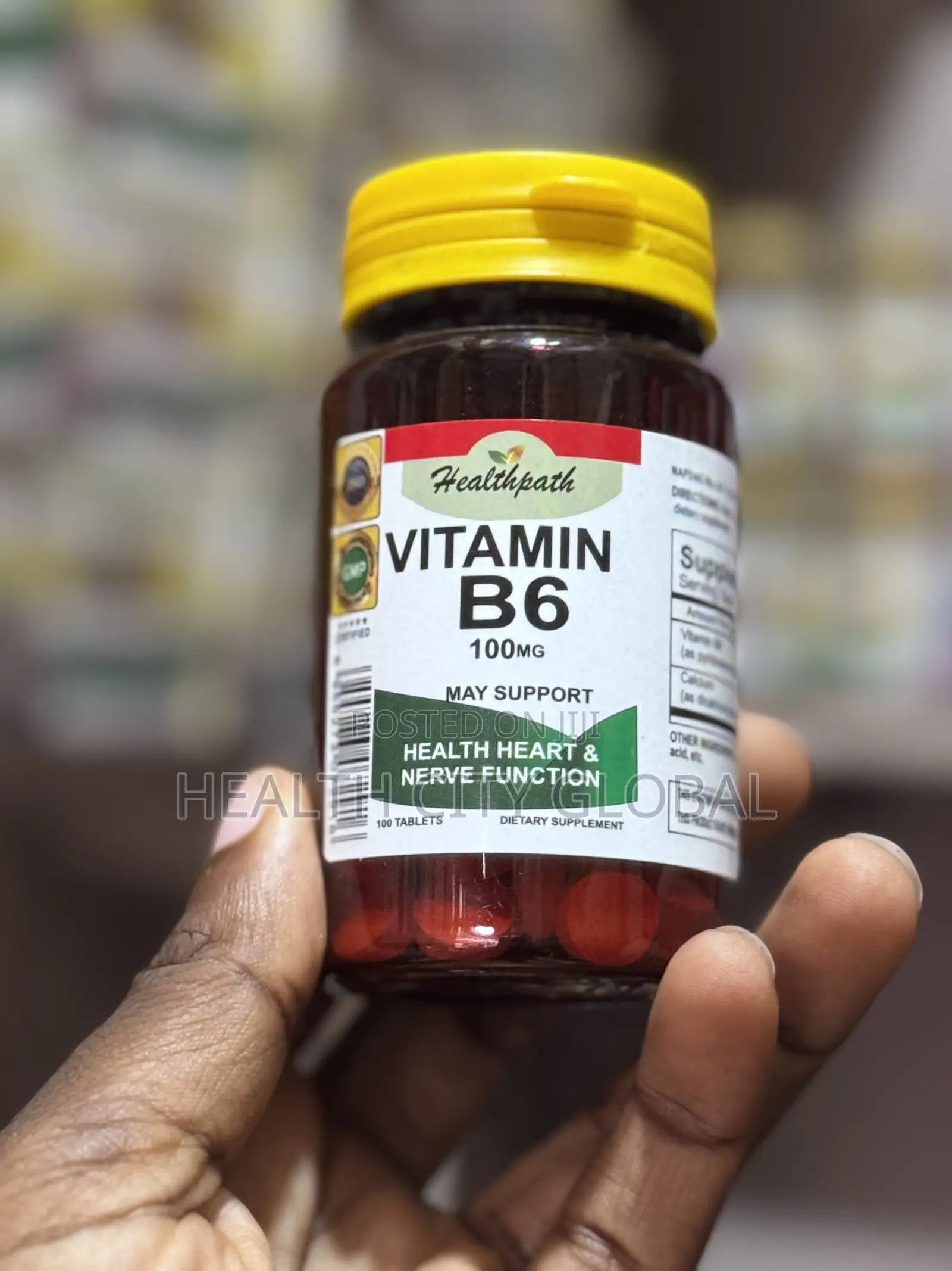 100mg Vitamin B6