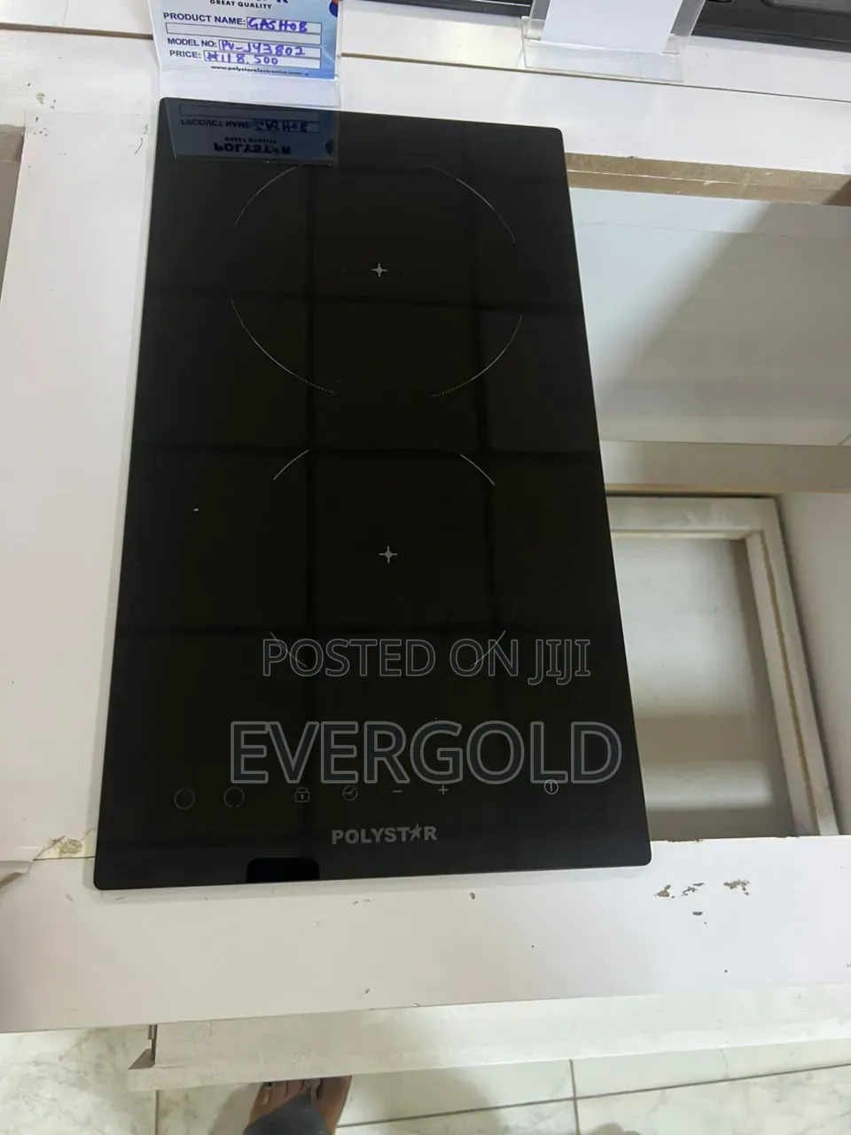 Built in Hot Plate Two Burner Electric
