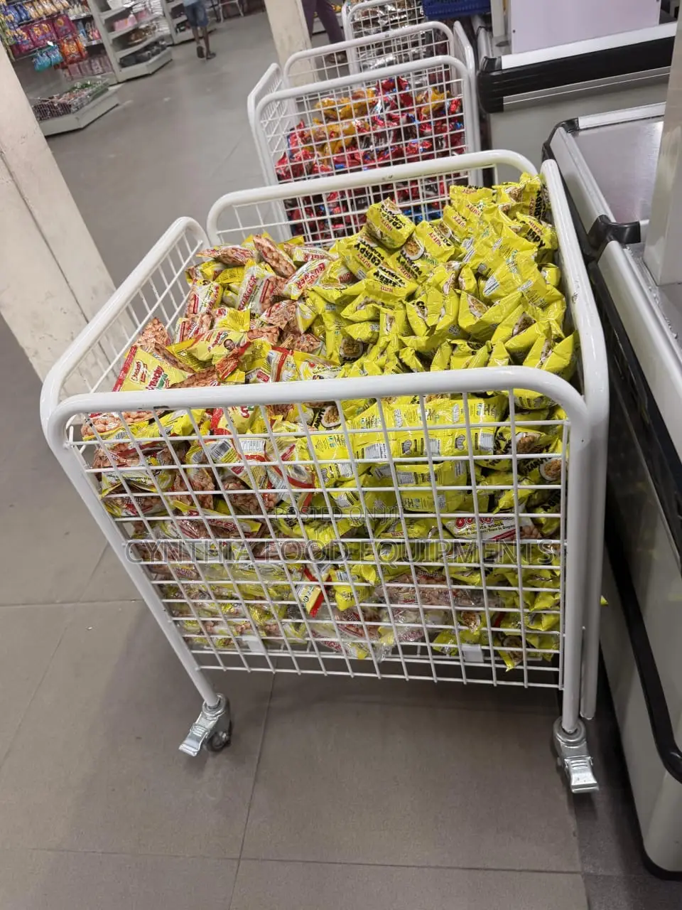 Snacks Supermarkets Trolley