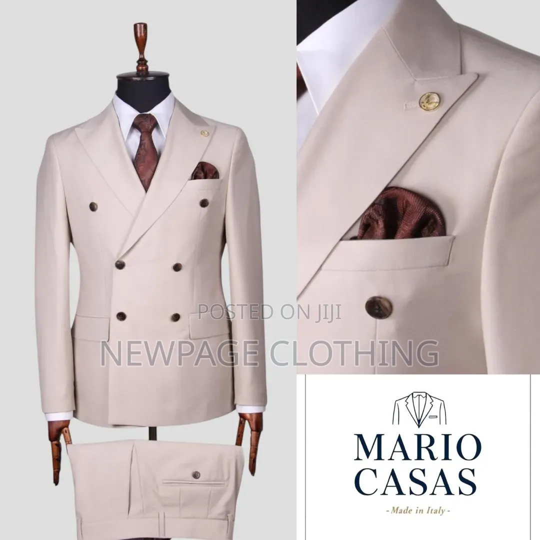 Premium Slim-Fit Men's Suit Collection