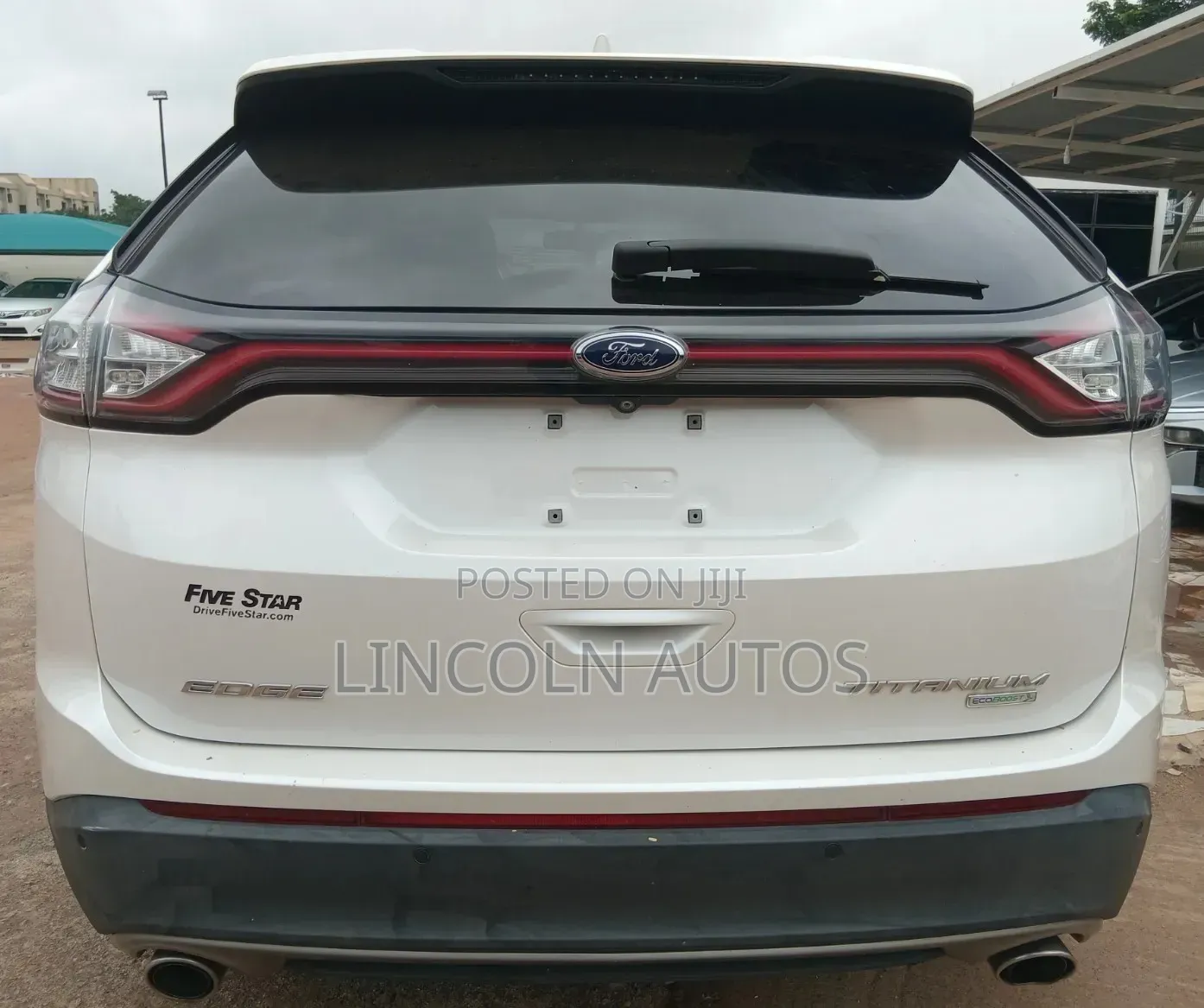 Ford Edge Titanium 4dr AWD 2017 Off white