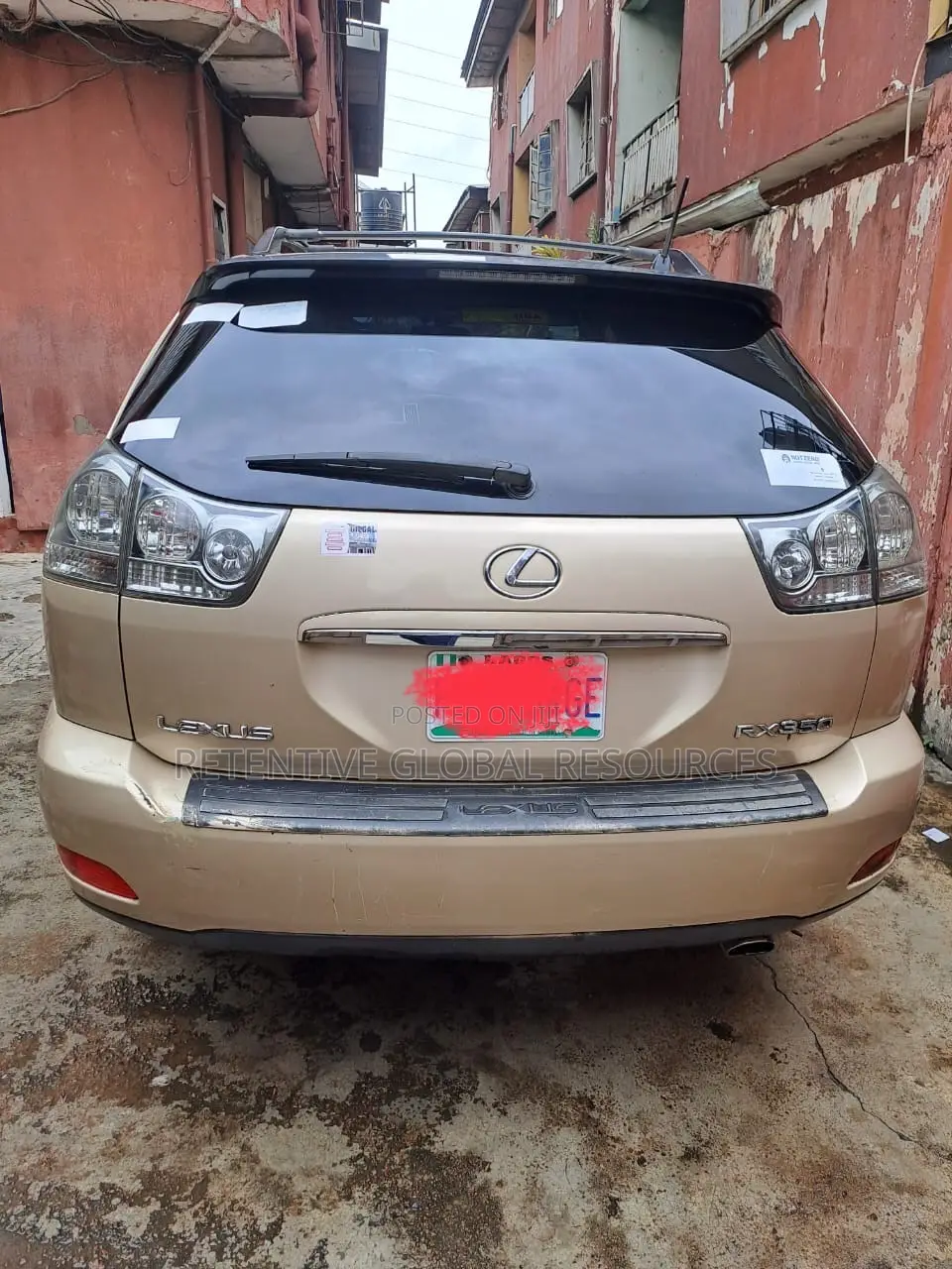 Lexus RX 350 AWD 2009 Gold
