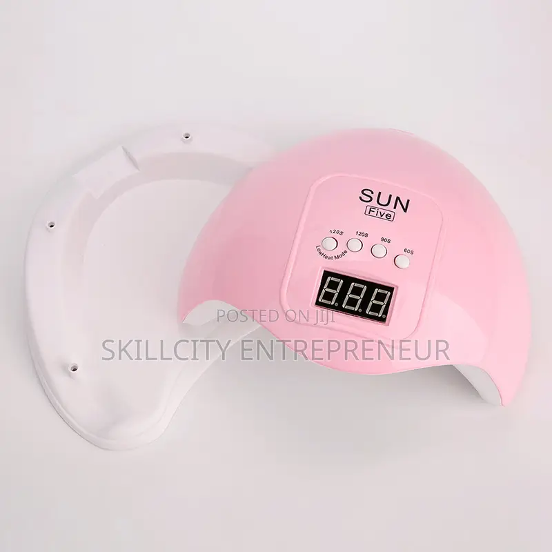 Sun5 48w Uv Led Nail Lamp Used for Curing Gel Nail Polish.