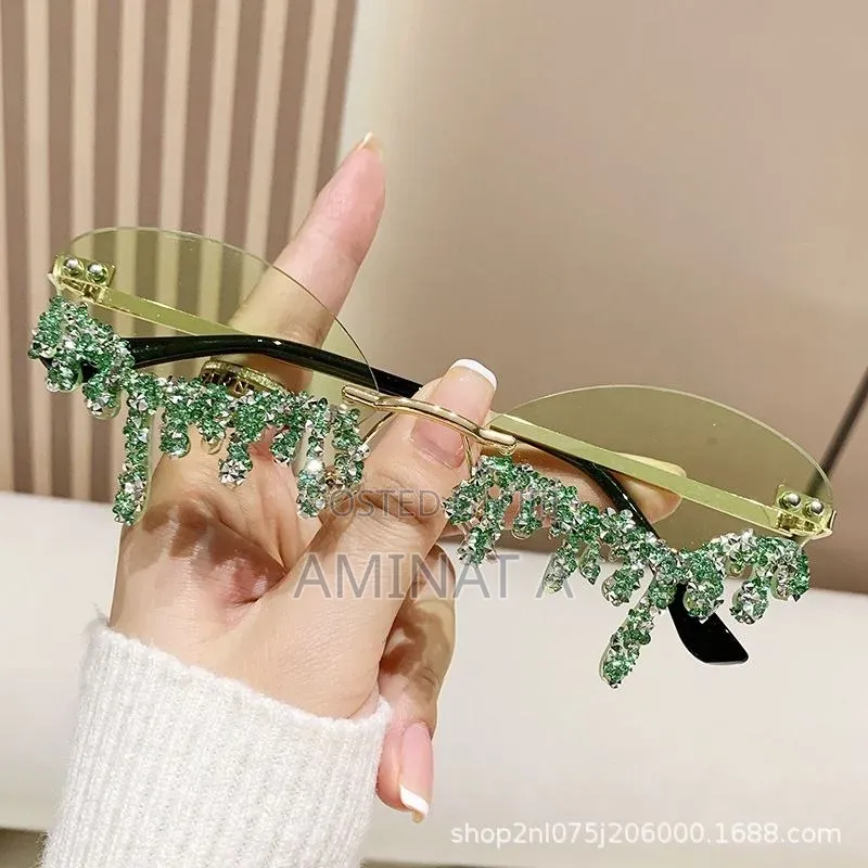 Luxury Rhinestone Glasses
