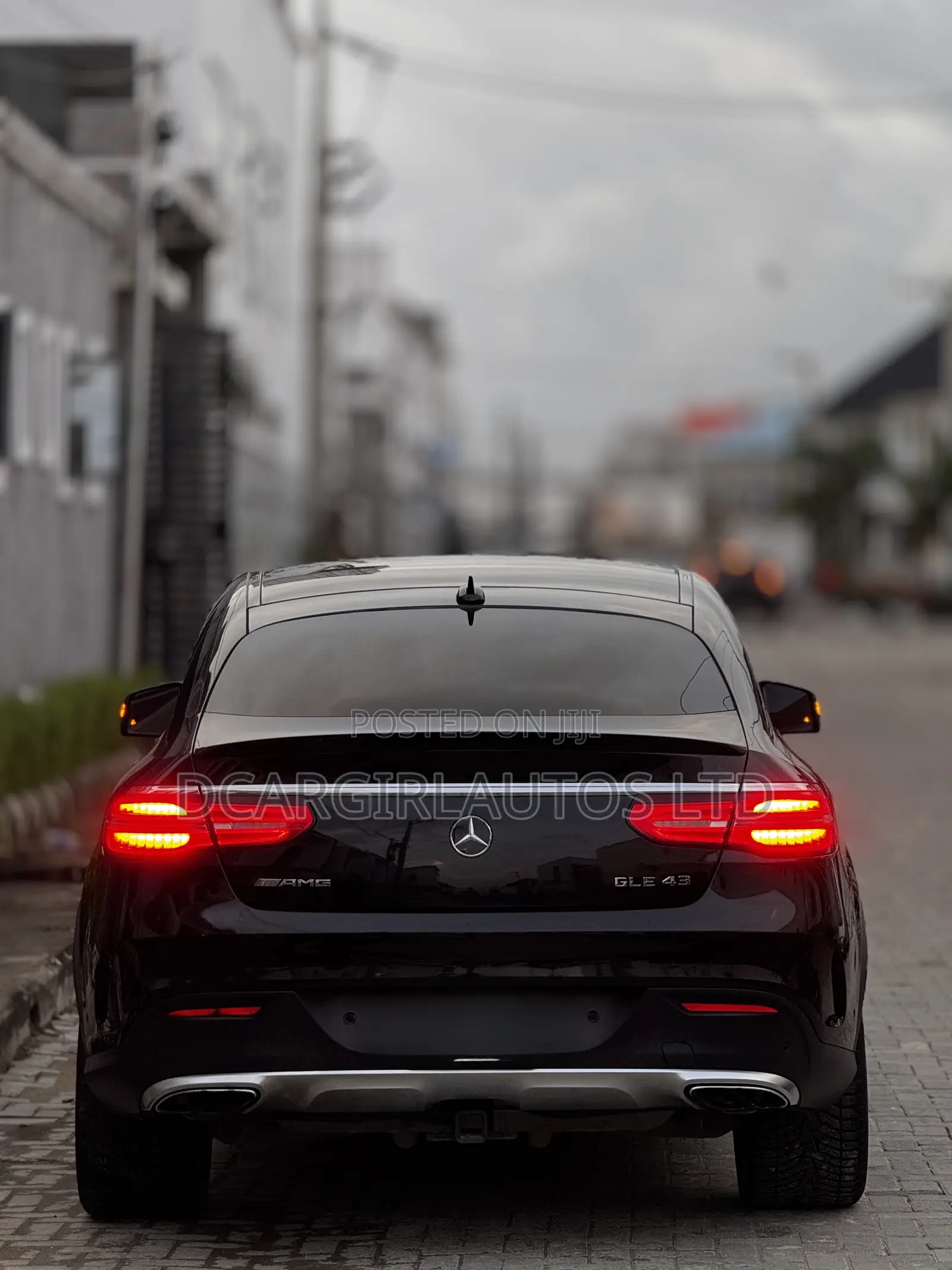 Mercedes-Benz GLE-Class AMG GLE 43 4MATIC 2017 Black