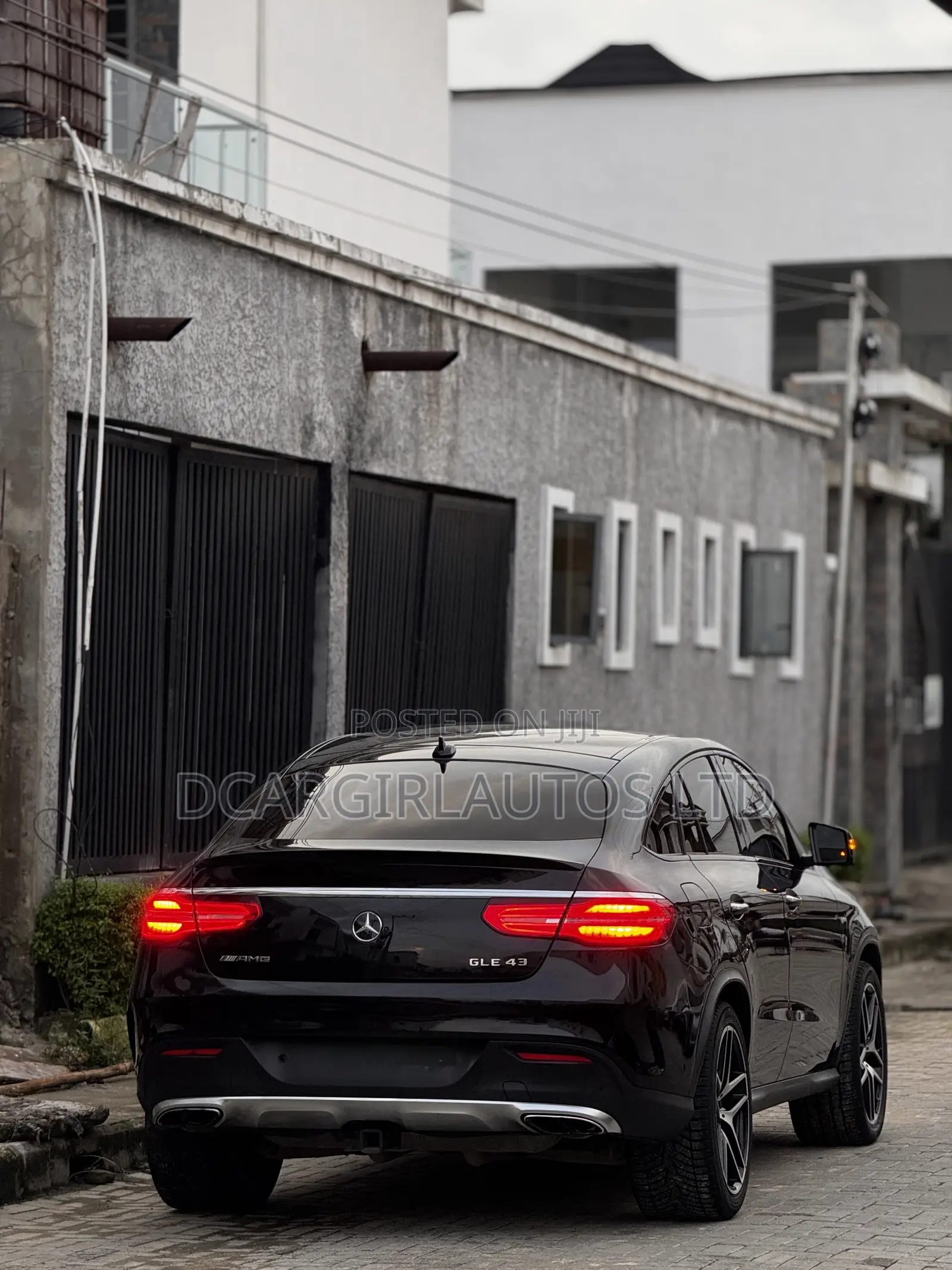 Mercedes-Benz GLE-Class AMG GLE 43 4MATIC 2017 Black