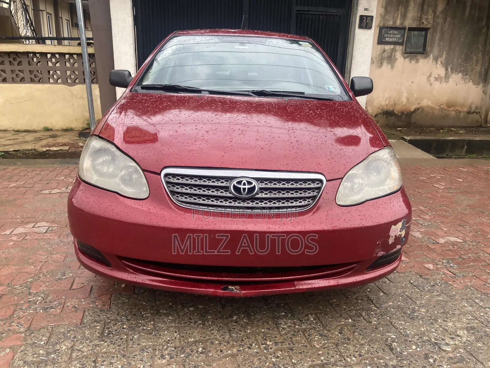 Toyota Corolla LE 2005 Red